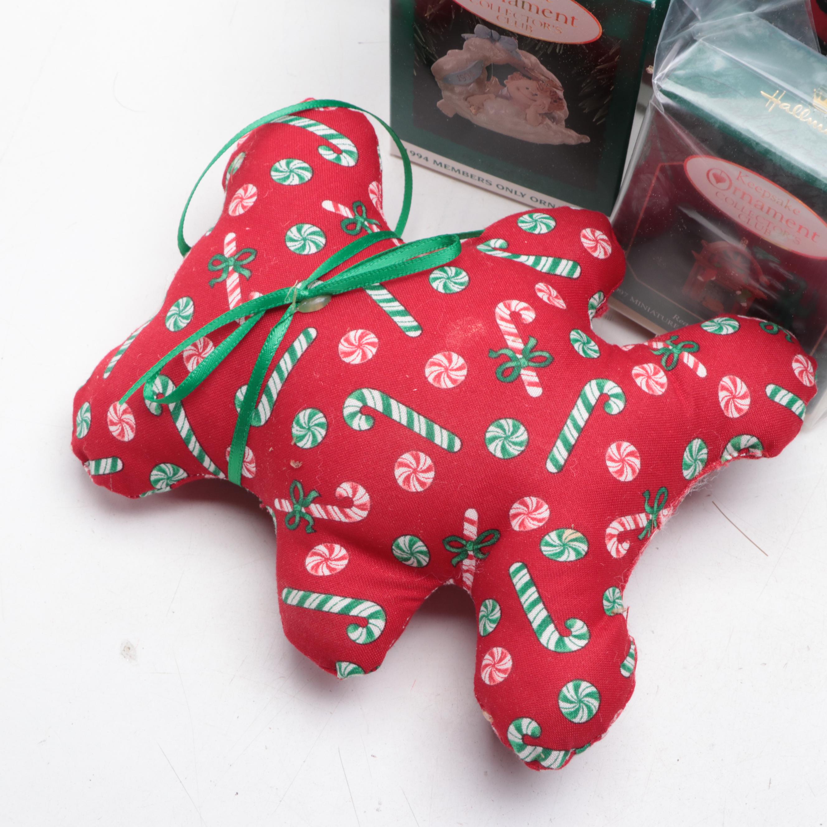 Keepsake Holiday Ornaments with Christmas Tree Music Box and More