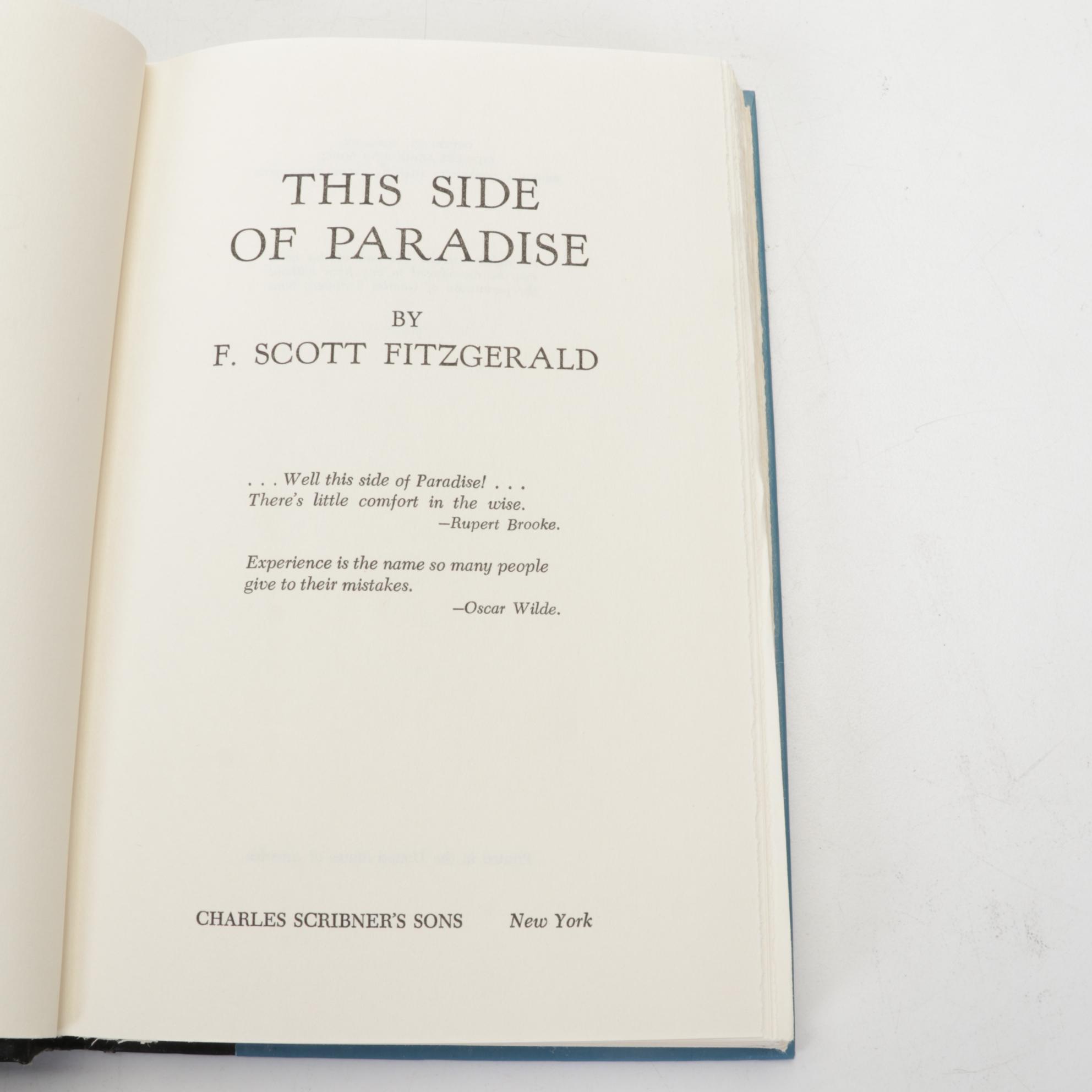 "Tender is the Night" by F. Scott Fitzgerald and More Literary Classics