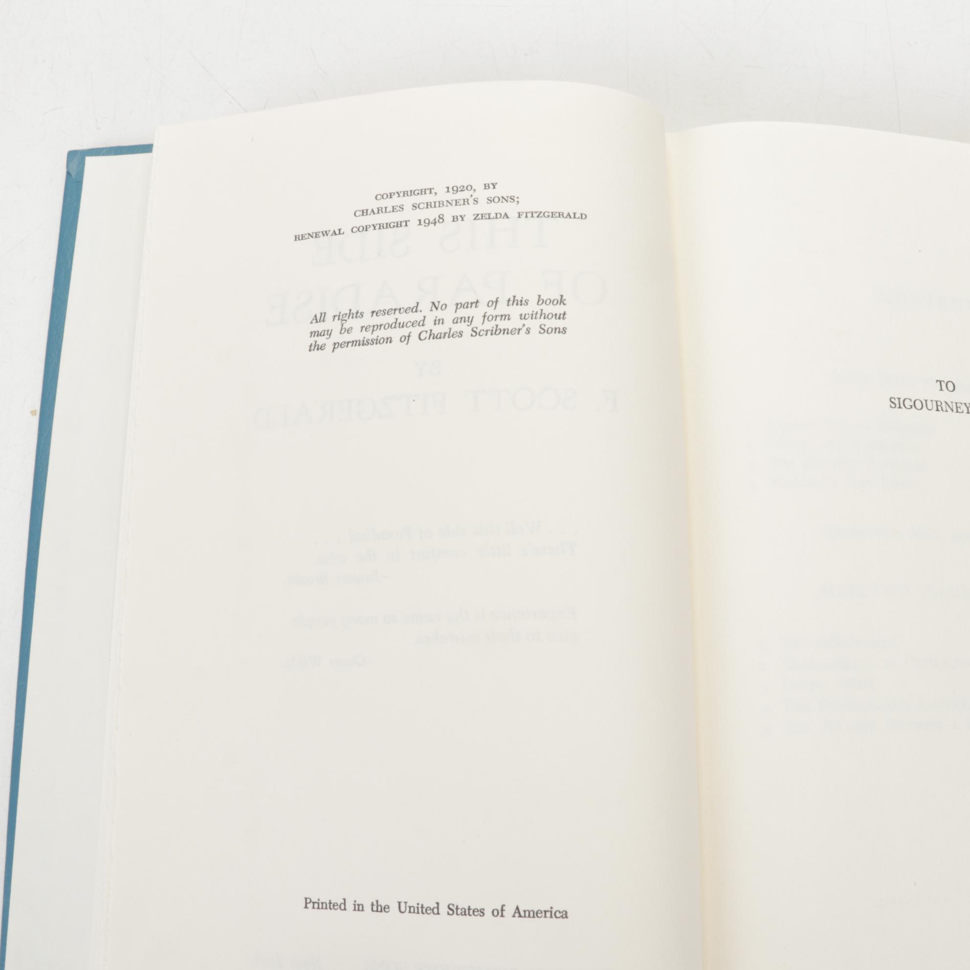 "Tender is the Night" by F. Scott Fitzgerald and More Literary Classics