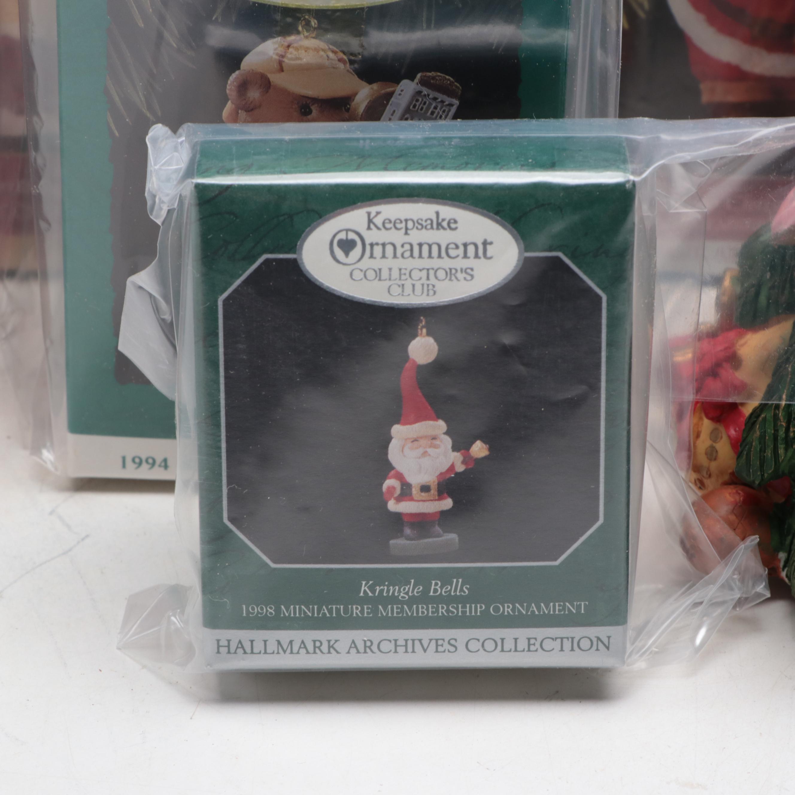 Keepsake Holiday Ornaments with Christmas Tree Music Box and More