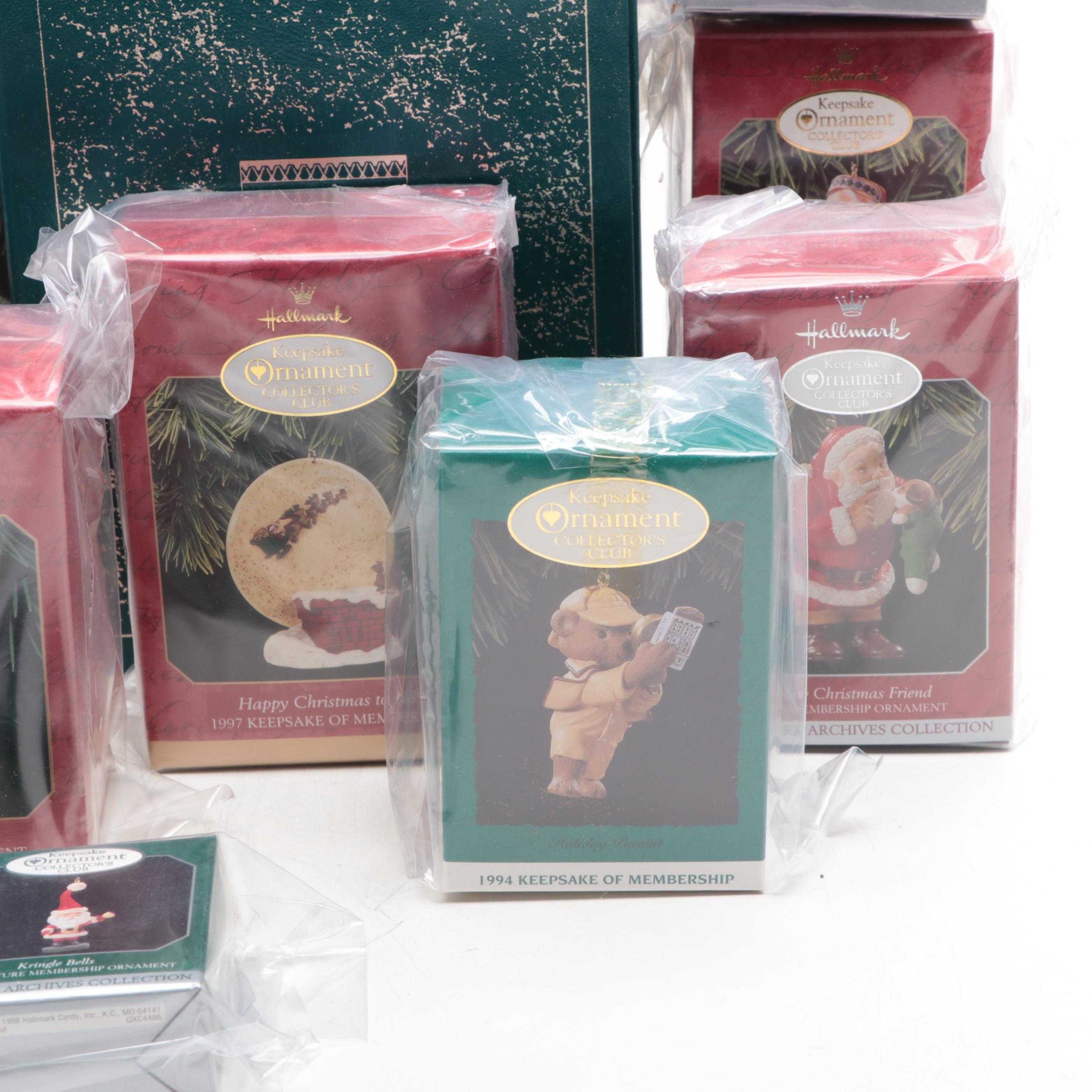 Keepsake Holiday Ornaments with Christmas Tree Music Box and More