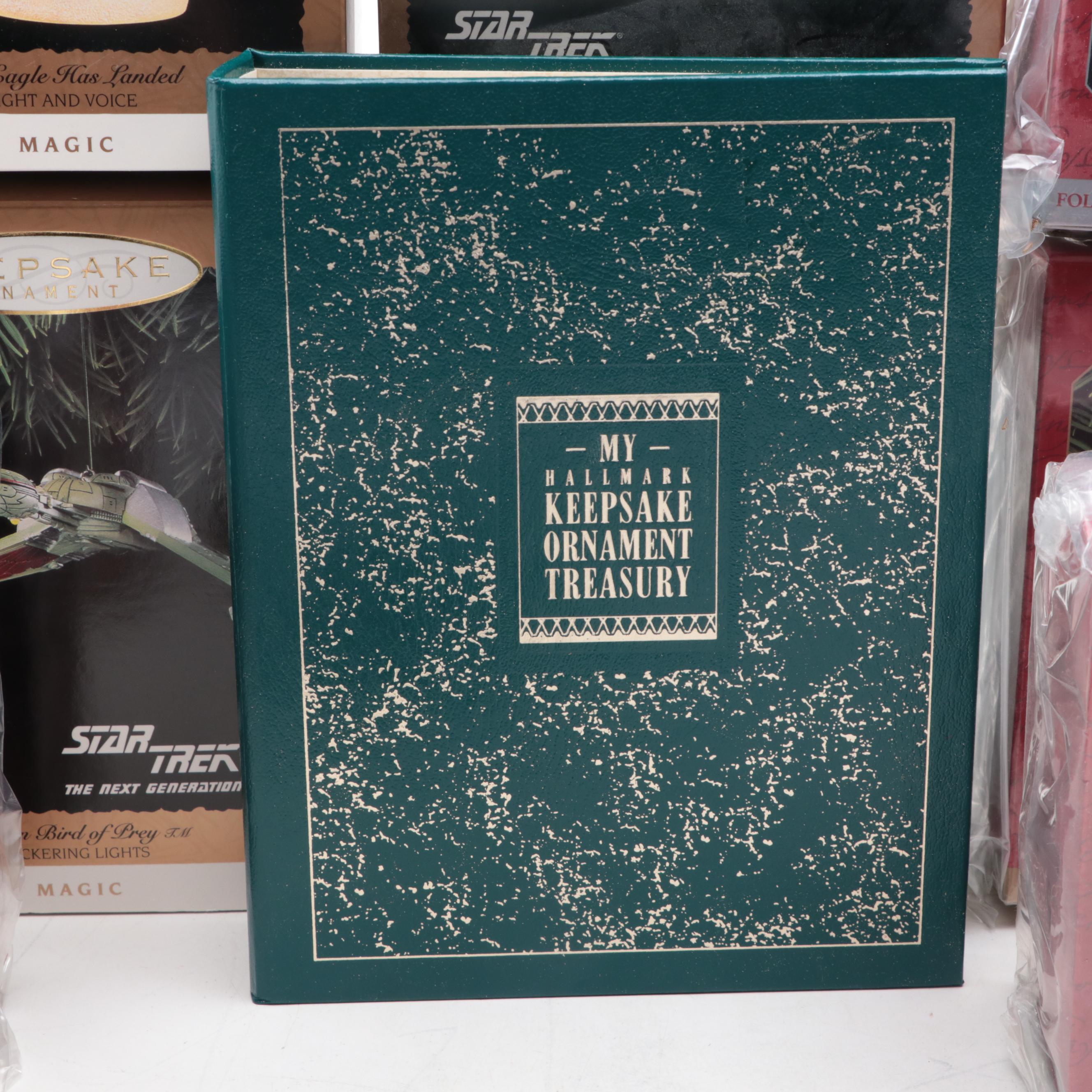 Keepsake Holiday Ornaments with Christmas Tree Music Box and More