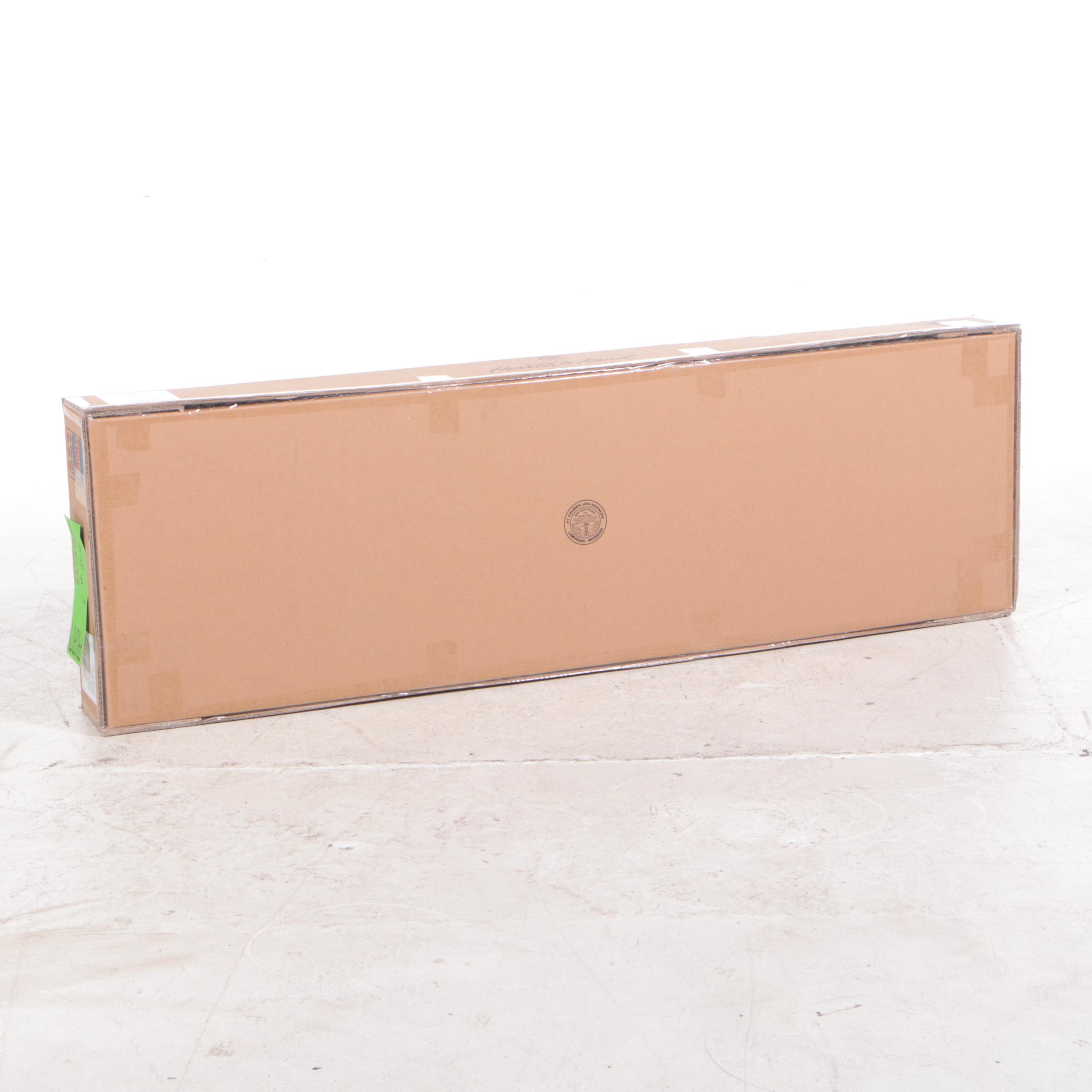 Hearth & Hand With Magnolia Wood and Cane Four-Shelf Bookcase