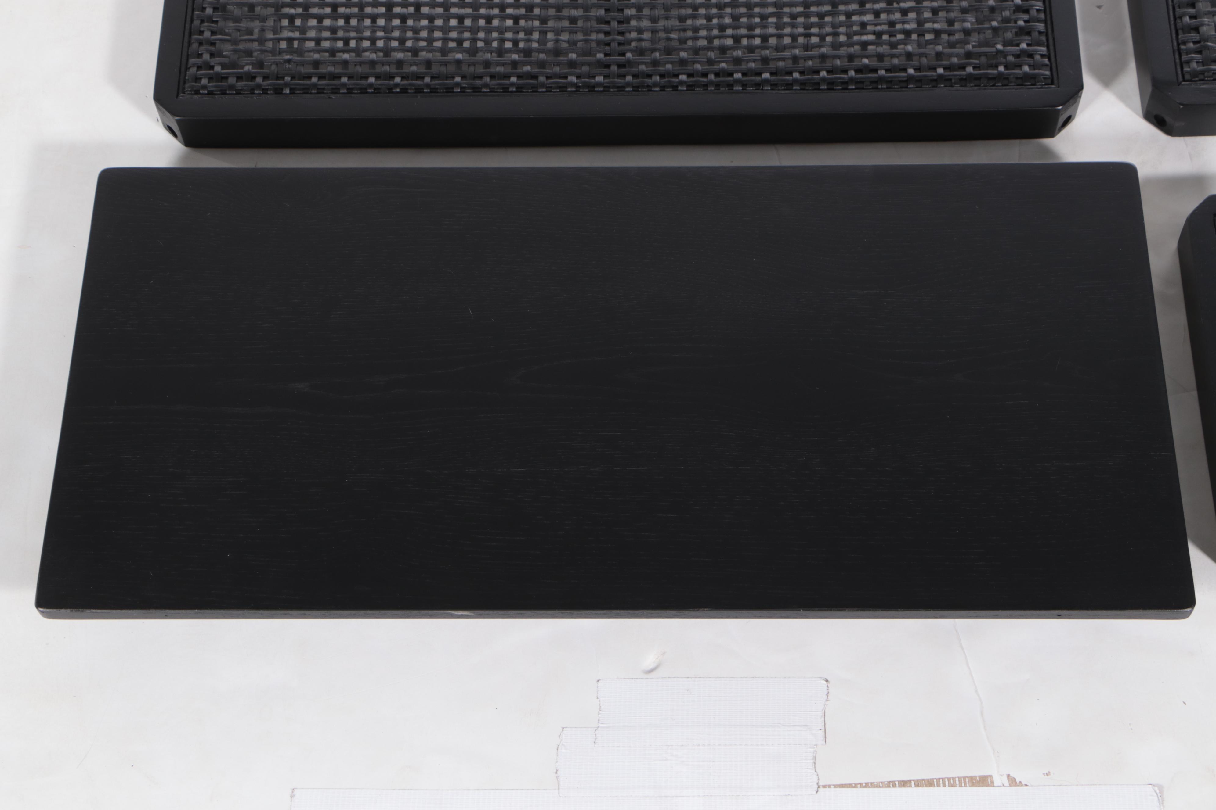 Hearth & Hand With Magnolia Wood and Cane Four-Shelf Bookcase