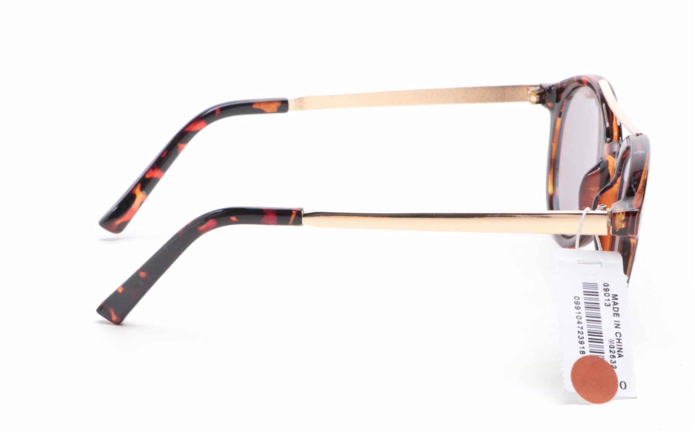 J. Crew Havana Rounded Horn-Rimmed Sunglasses