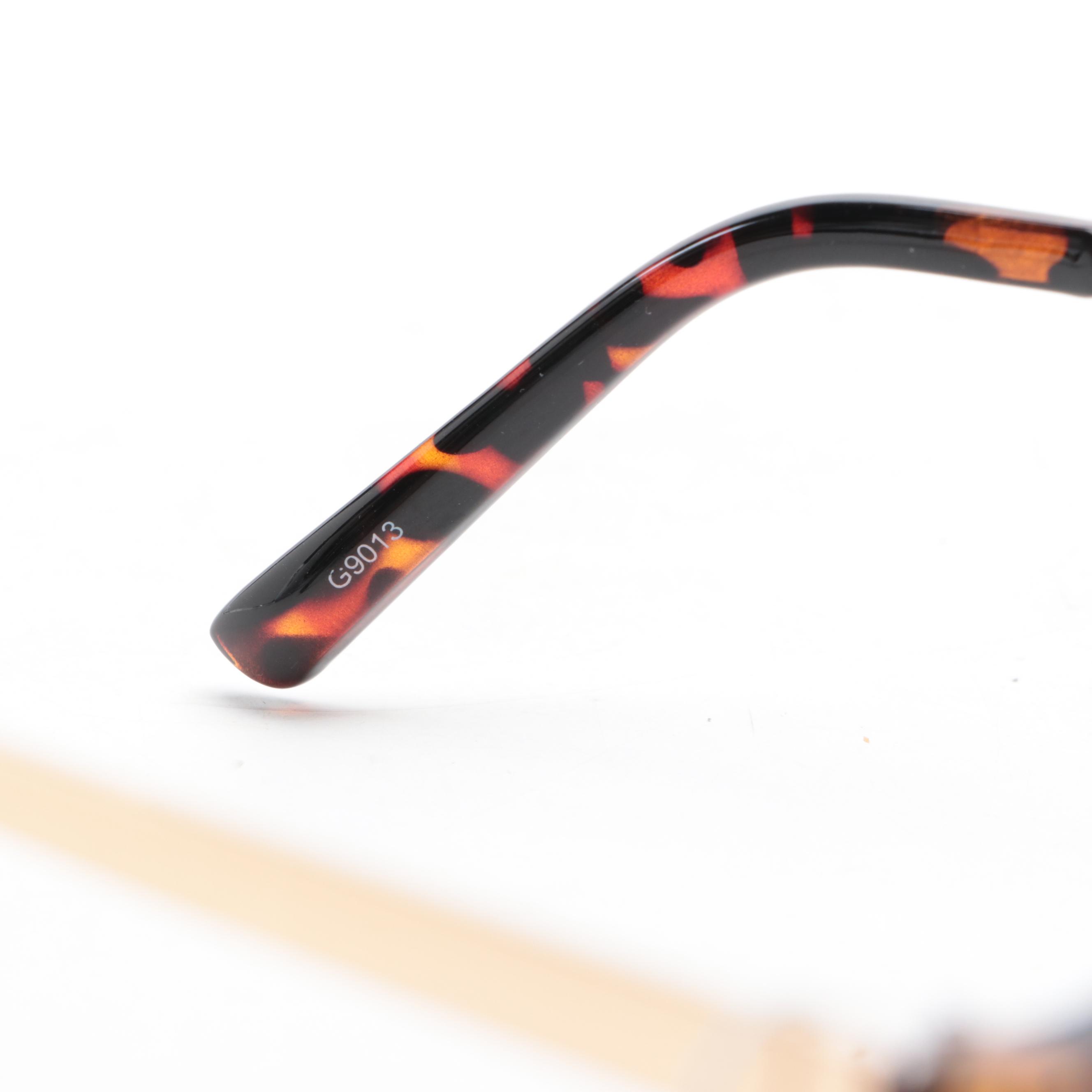 J. Crew Havana Rounded Horn-Rimmed Sunglasses