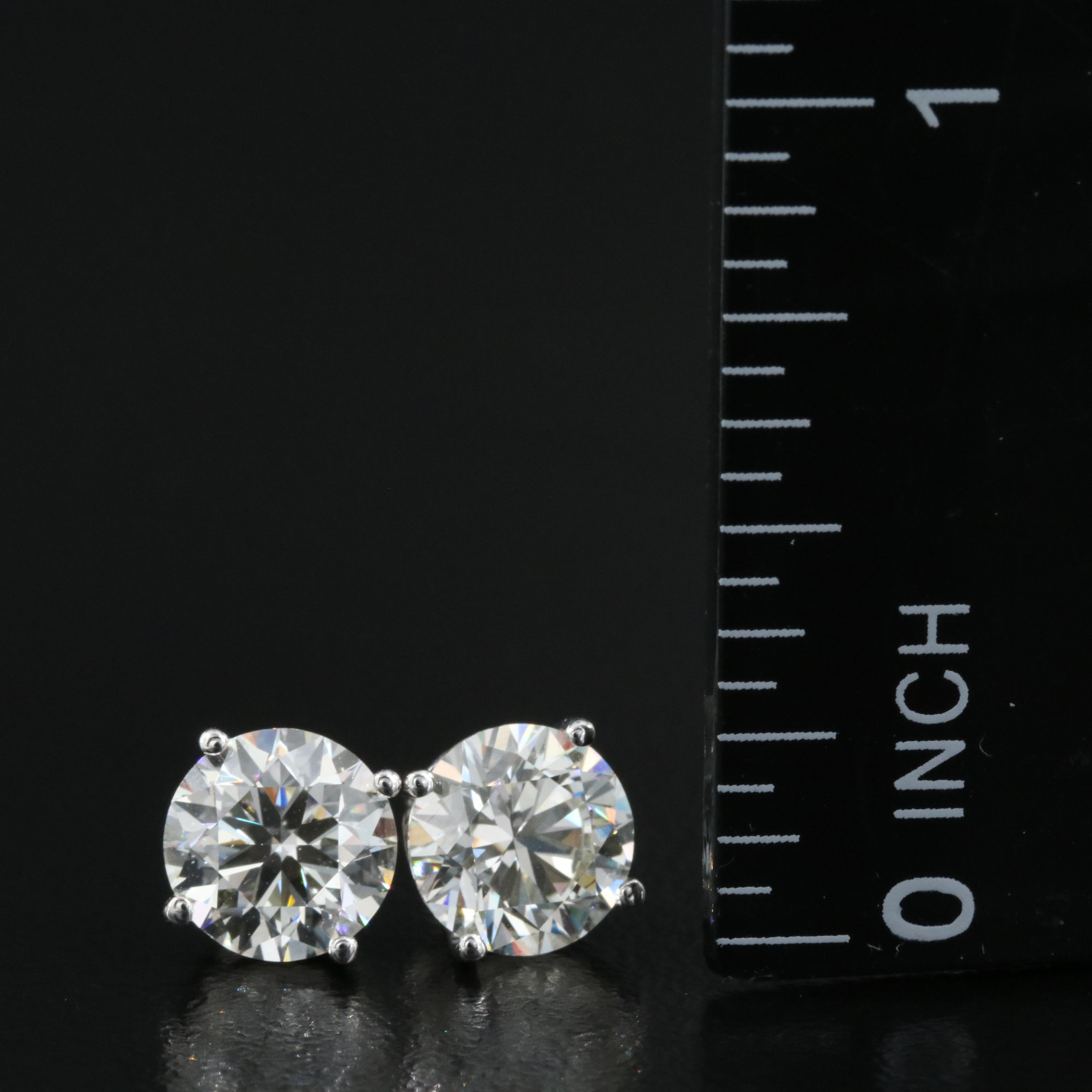 14K 2.46 CTW Lab Grown Diamond Stud Earrings