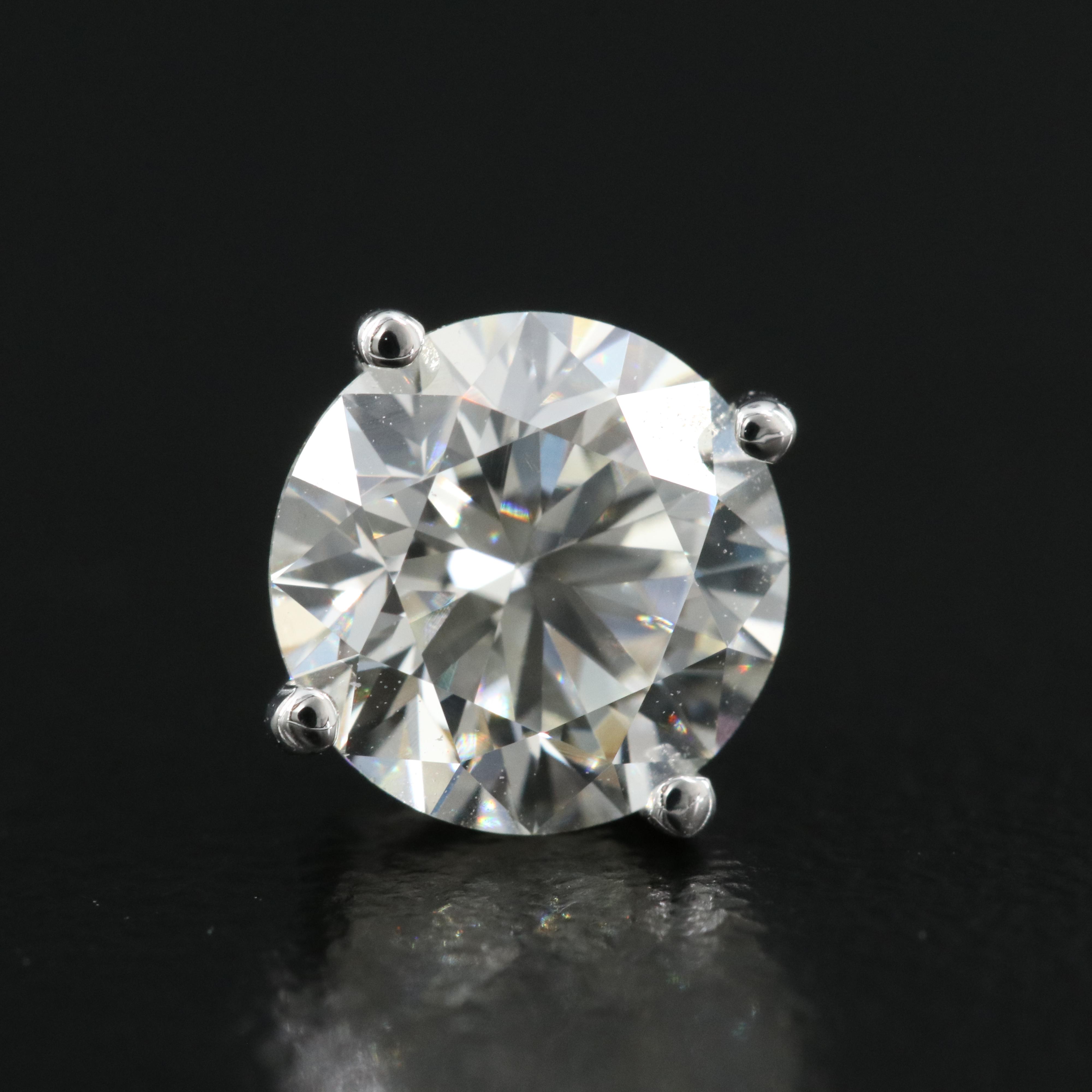 14K 2.46 CTW Lab Grown Diamond Stud Earrings