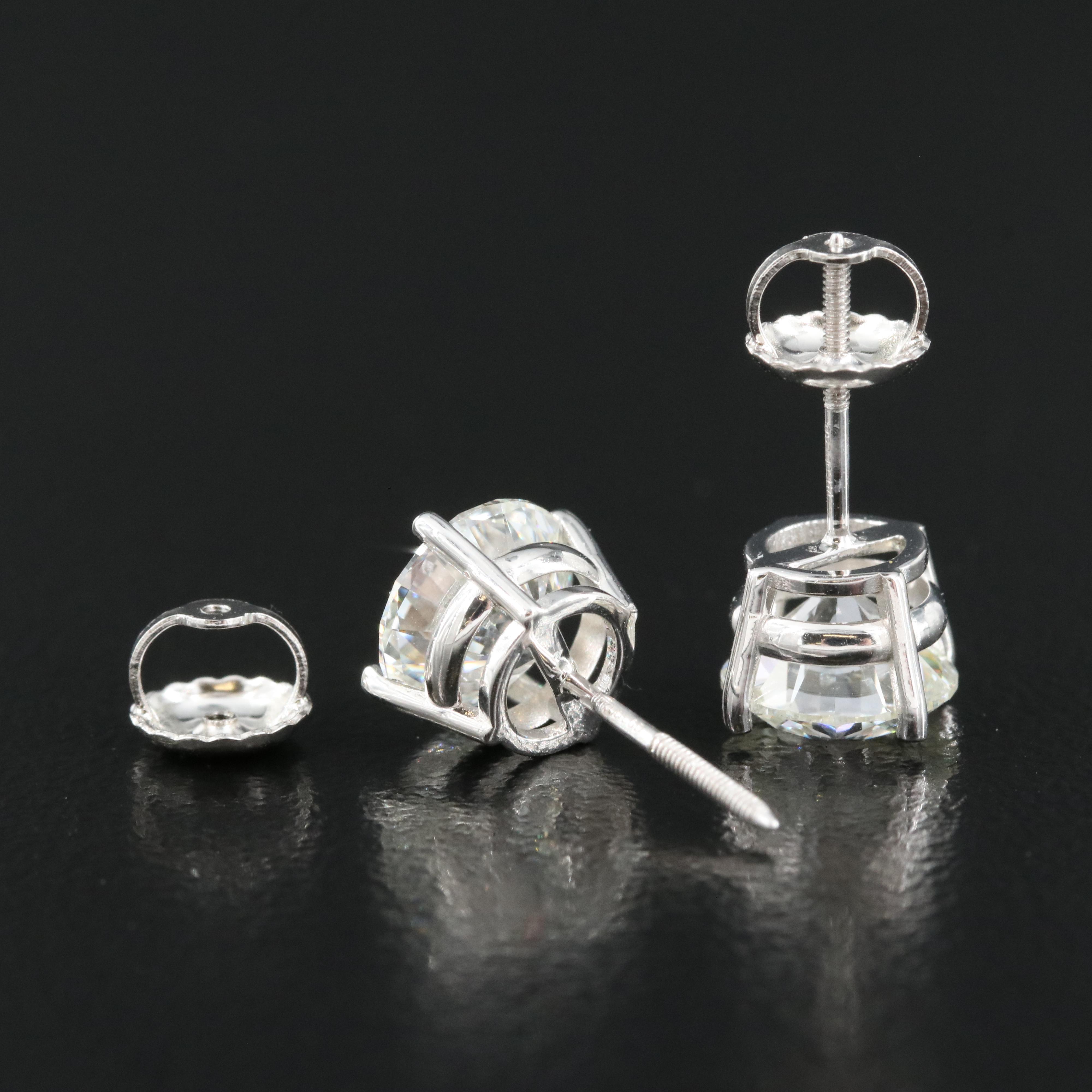 14K 2.46 CTW Lab Grown Diamond Stud Earrings