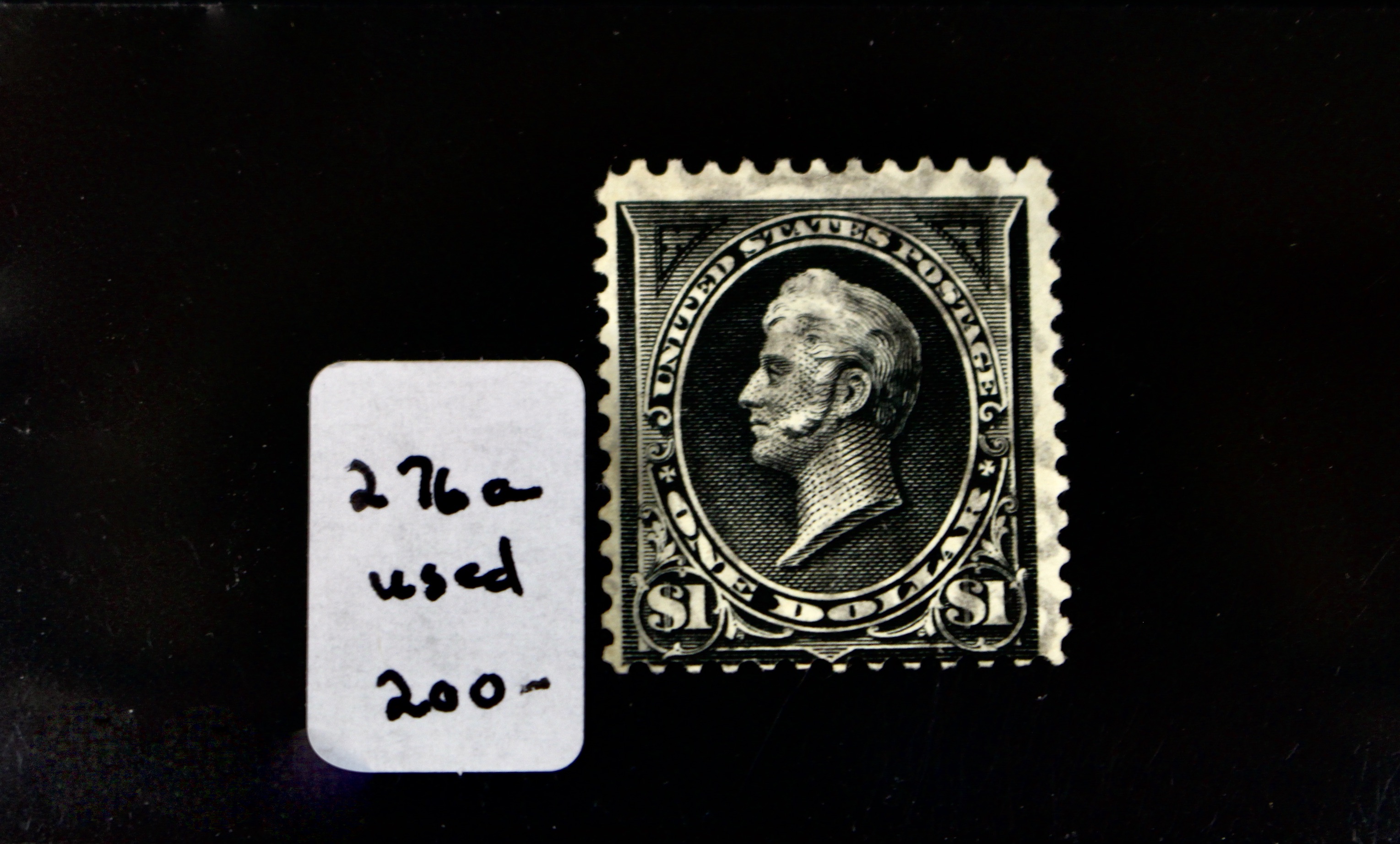 Three Different $1 Used Perry Postage Stamps