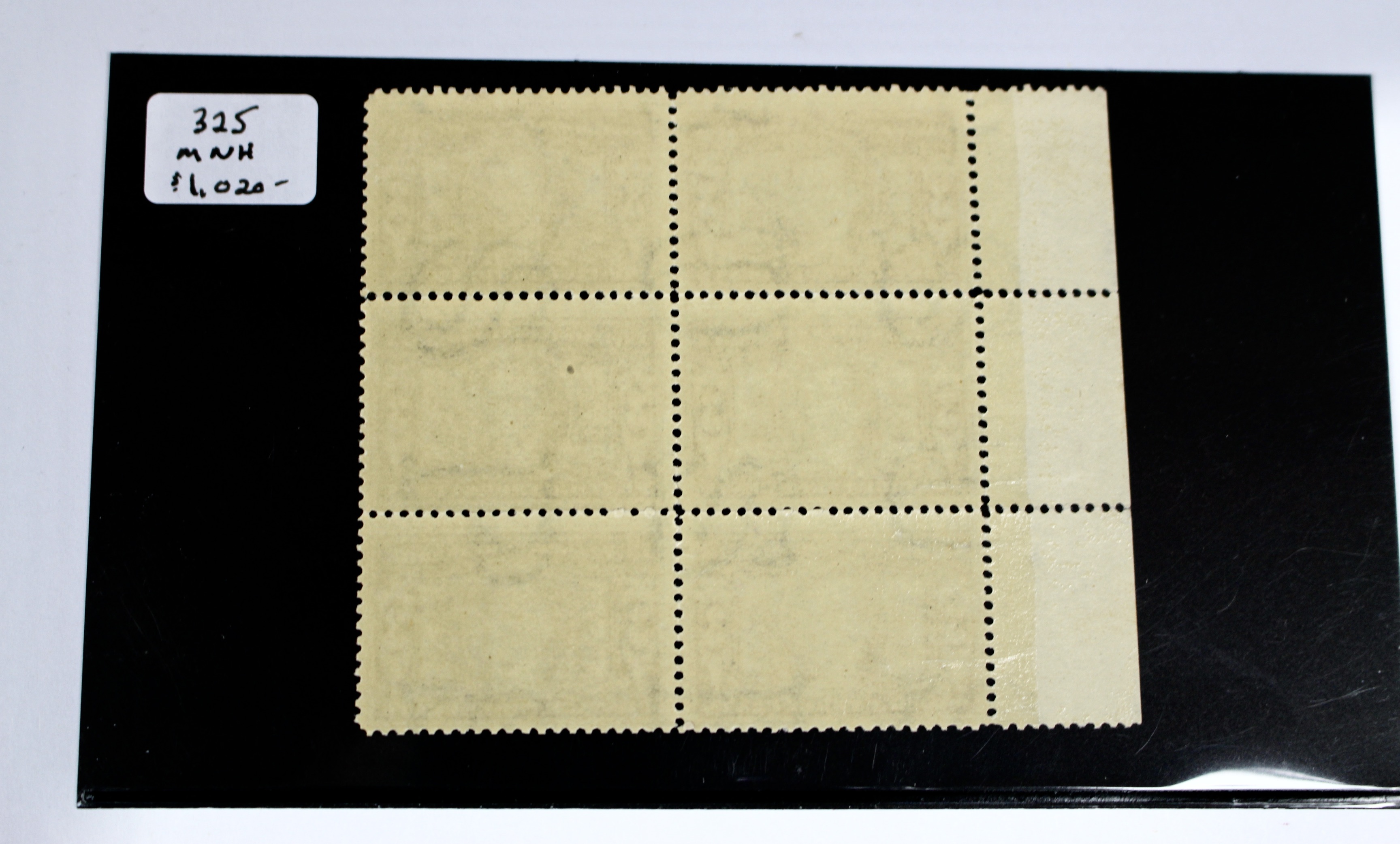 Block of Six MNH James Monroe Louisiana Purchase Exposition Postage Stamps