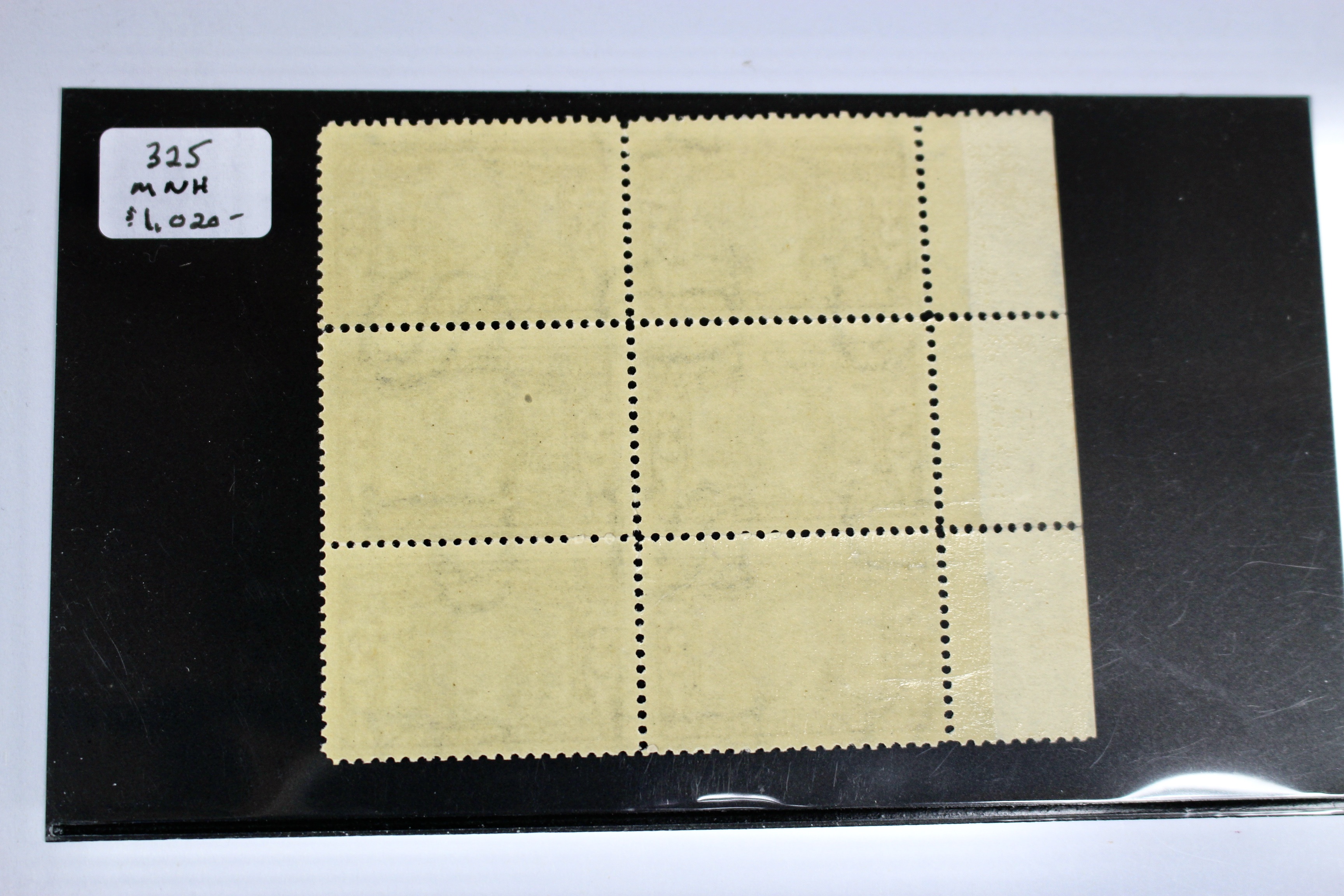 Block of Six MNH James Monroe Louisiana Purchase Exposition Postage Stamps