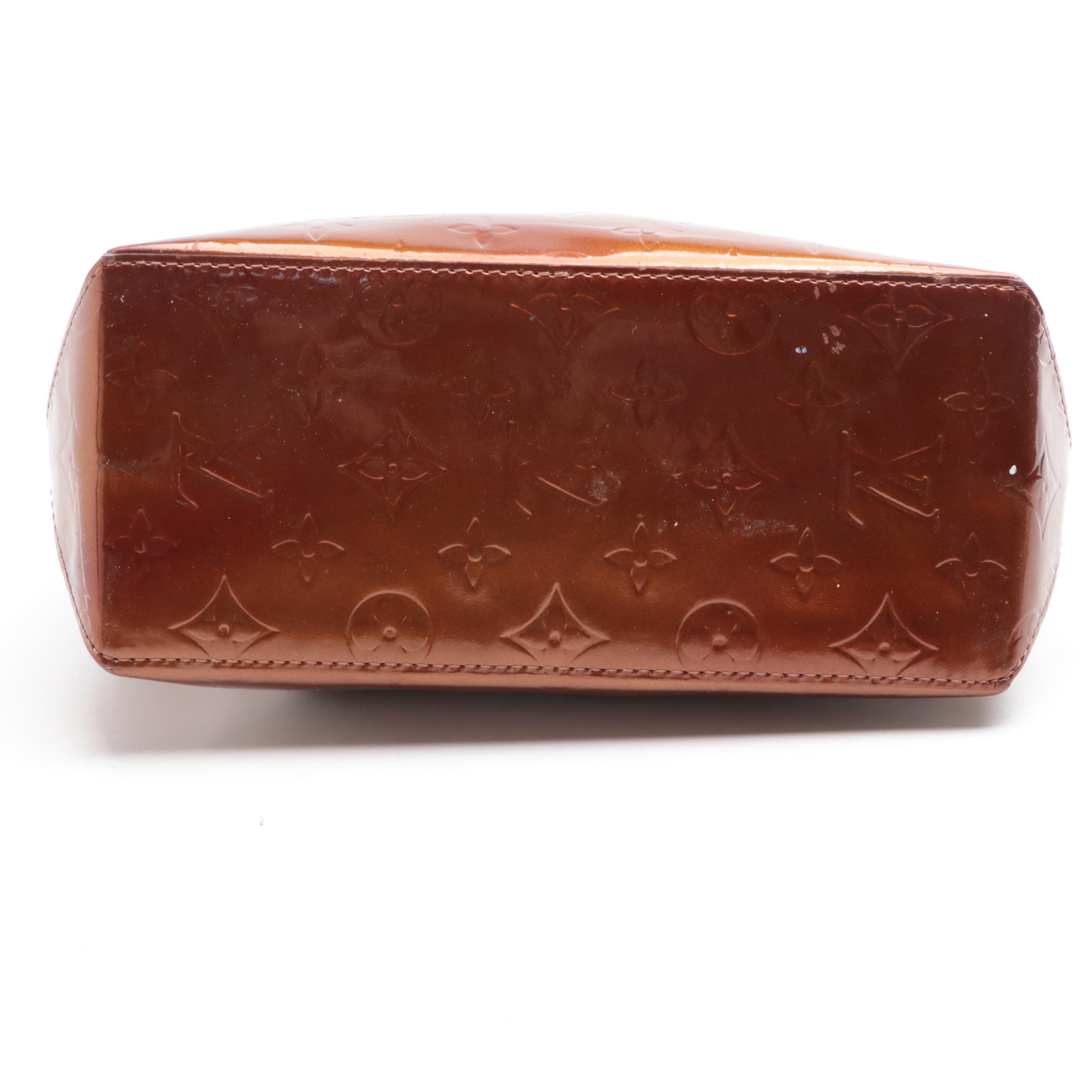 Louis Vuitton Reade PM Bag in Bronze Monogram Vernis