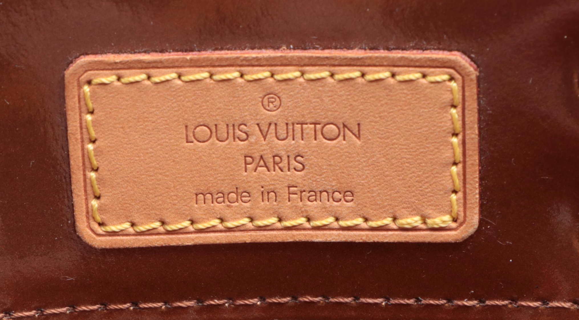 Louis Vuitton Reade PM Bag in Bronze Monogram Vernis