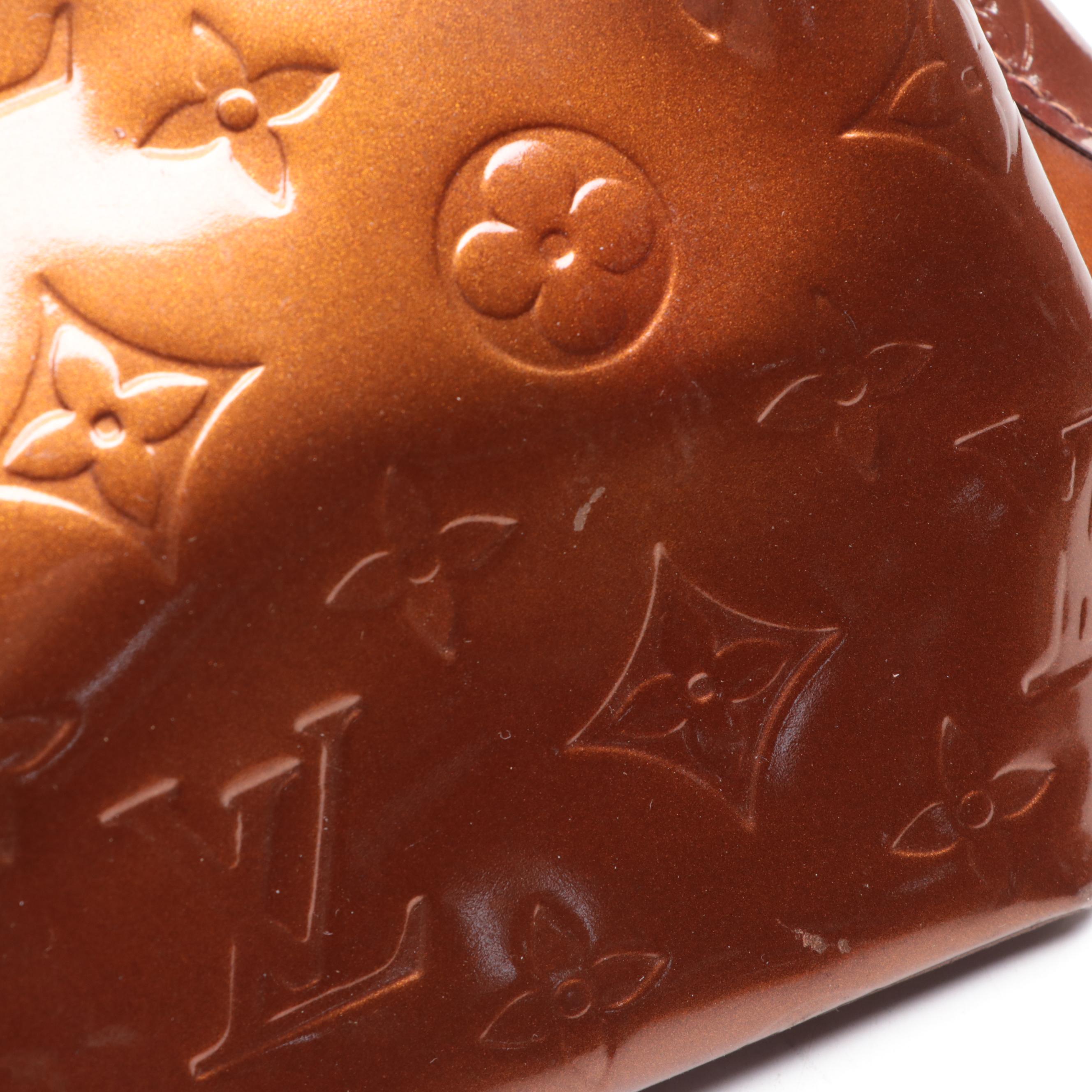 Louis Vuitton Reade PM Bag in Bronze Monogram Vernis