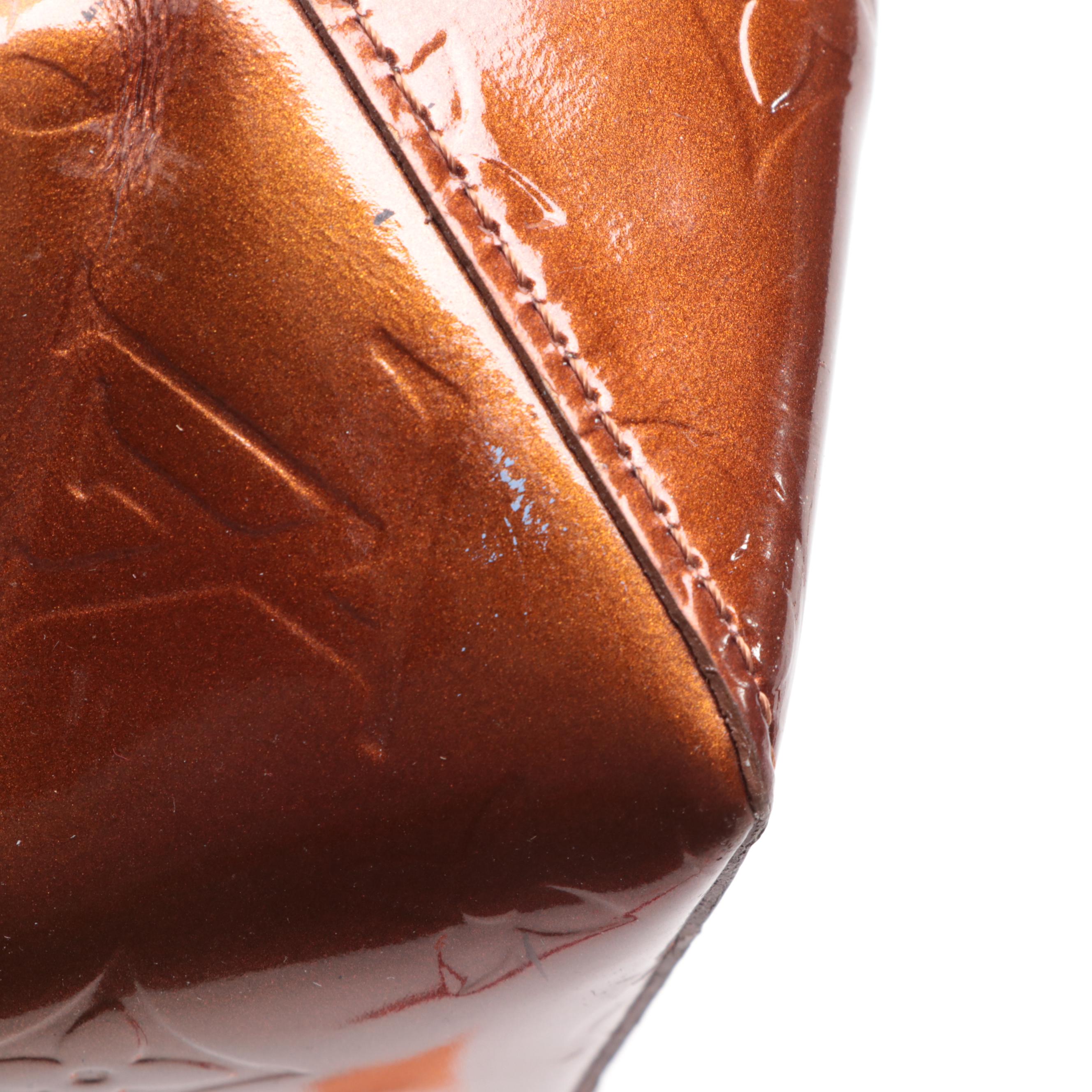 Louis Vuitton Reade PM Bag in Bronze Monogram Vernis