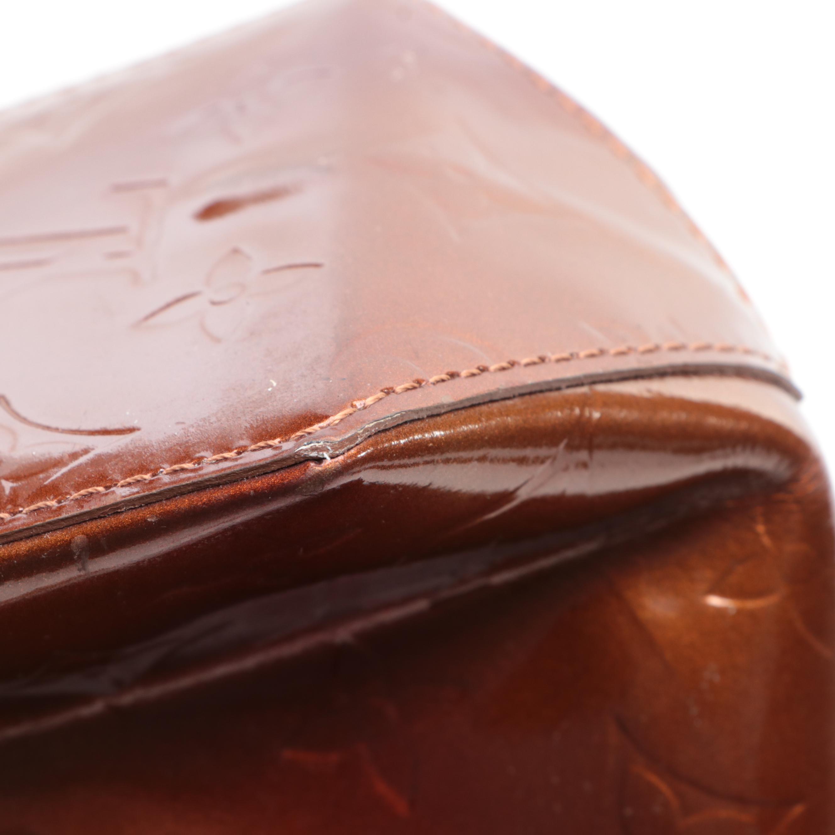 Louis Vuitton Reade PM Bag in Bronze Monogram Vernis