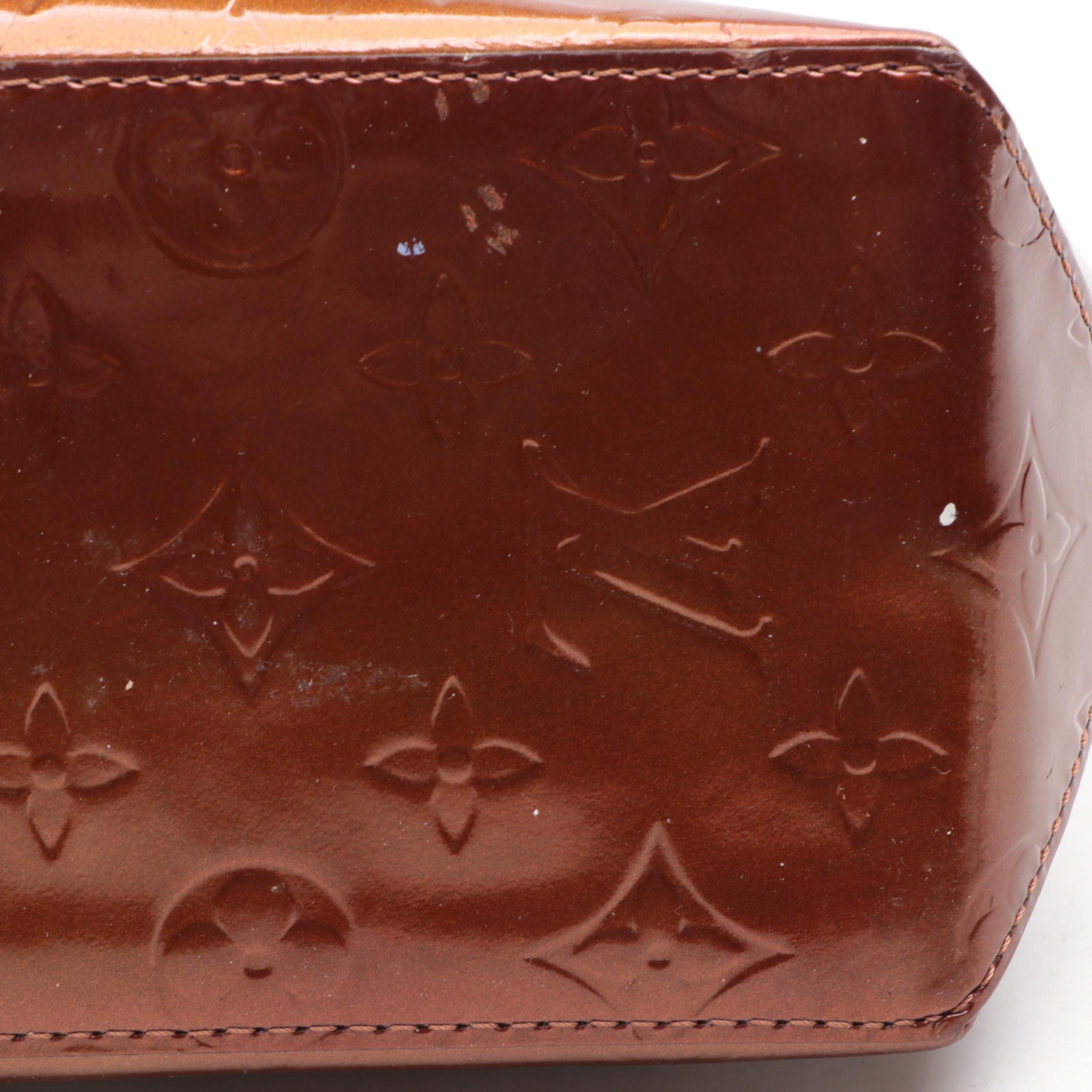 Louis Vuitton Reade PM Bag in Bronze Monogram Vernis