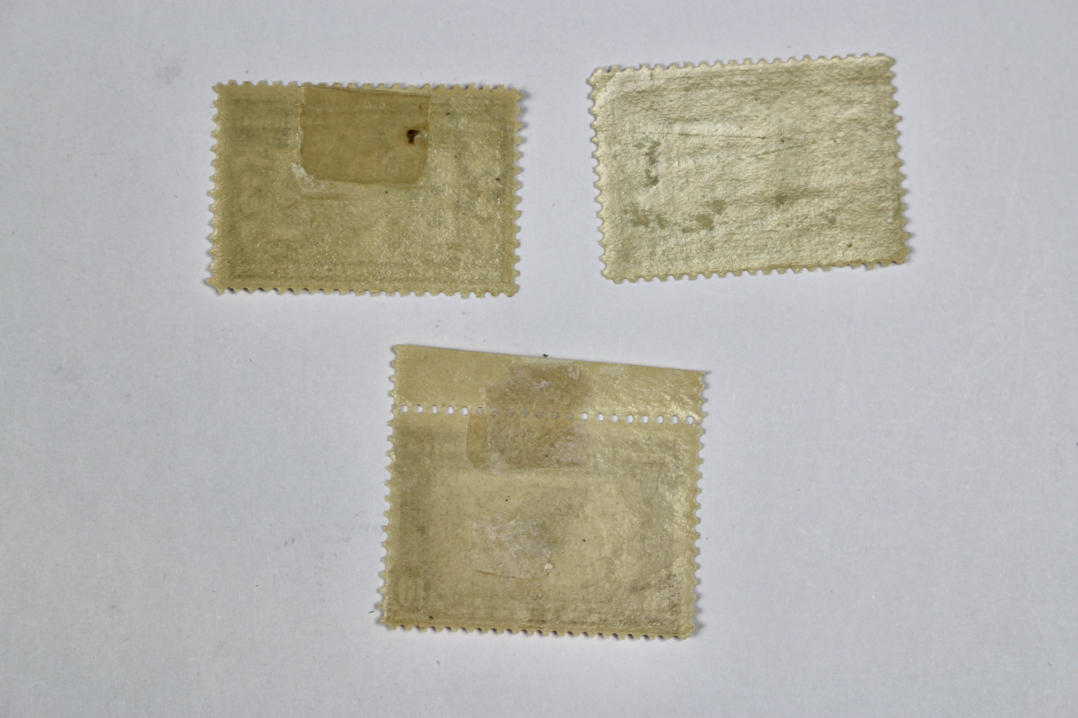 Three Mint Hinged Louisiana Purchase Exposition Postage Stamps