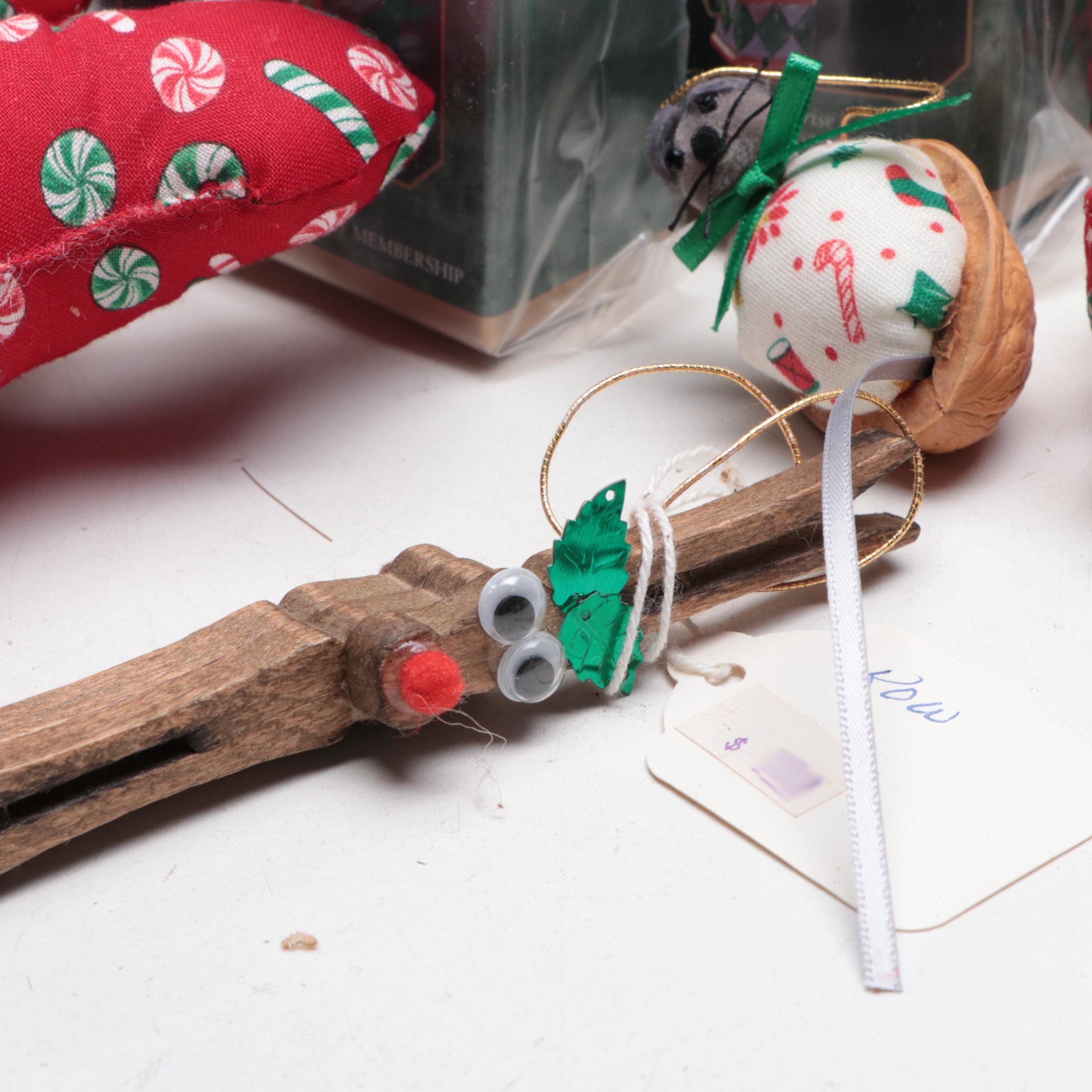 Keepsake Holiday Ornaments with Christmas Tree Music Box and More