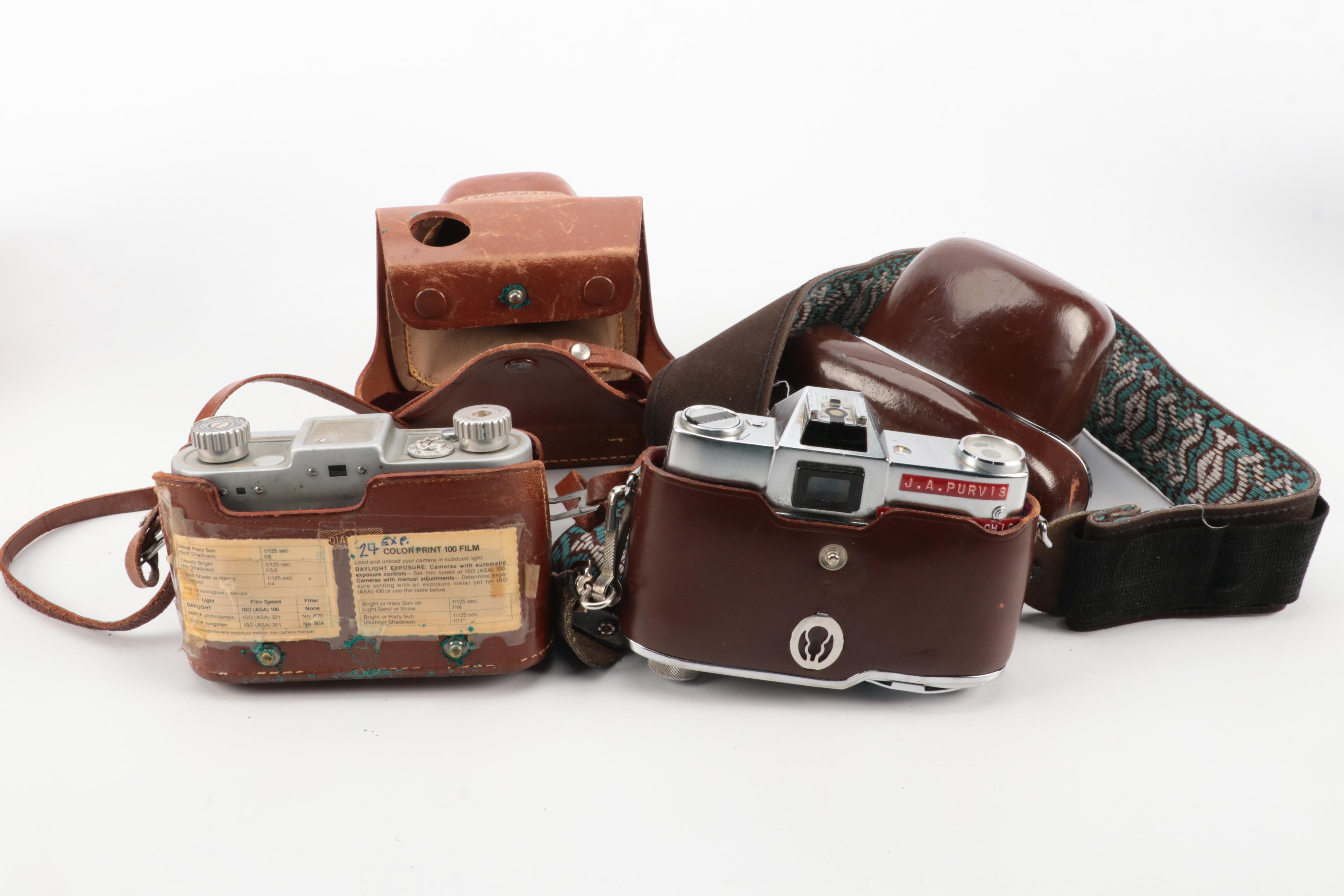 Kodak Retina Reflex IV, L35AF with Other Cameras, Cases and Accessories