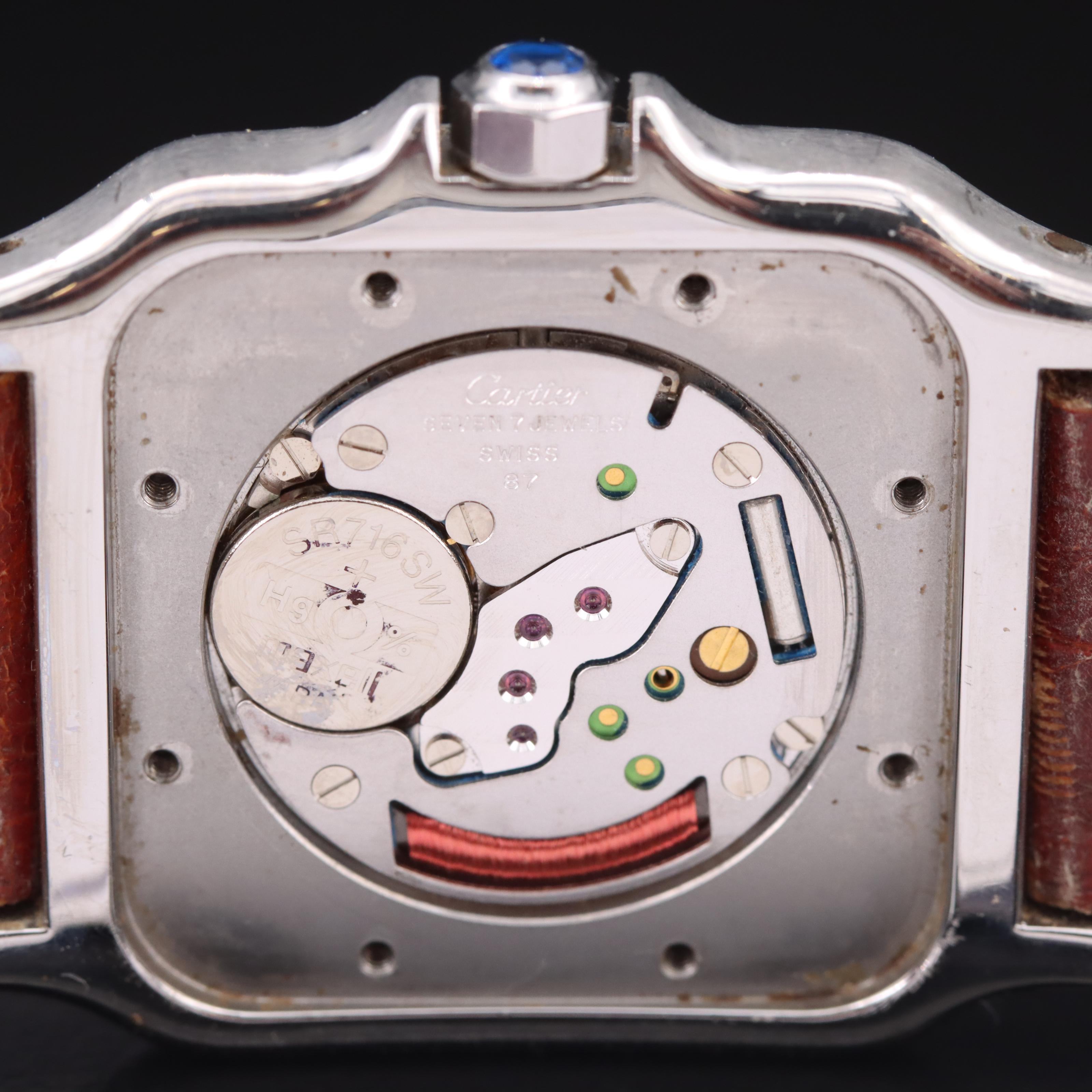 Cartier Santos  18K and Stainless Steel Watch