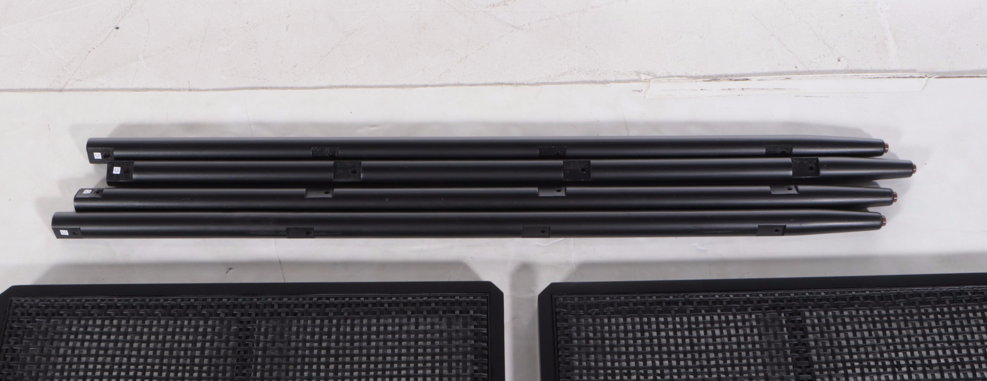 Hearth & Hand With Magnolia Wood and Cane Four-Shelf Bookcase