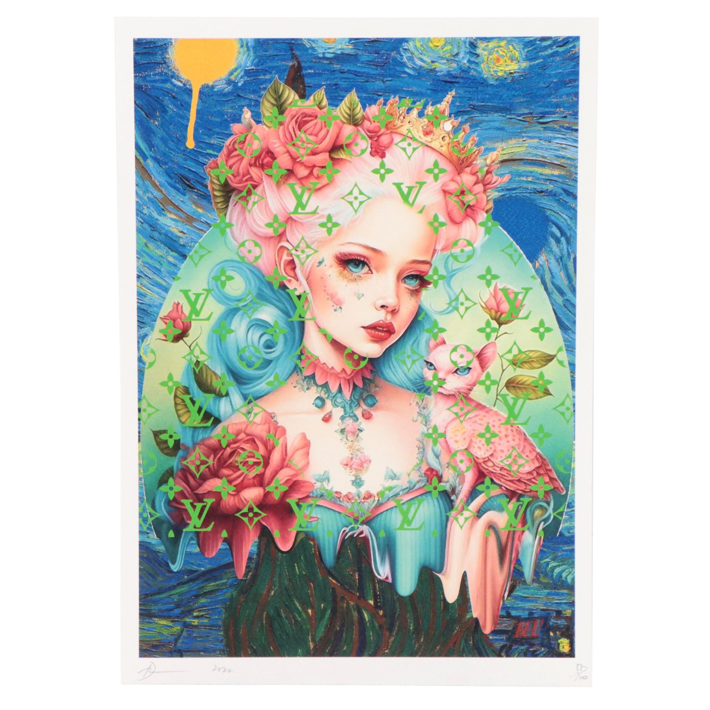 Death NYC Pop Art Graphic Print, 2022