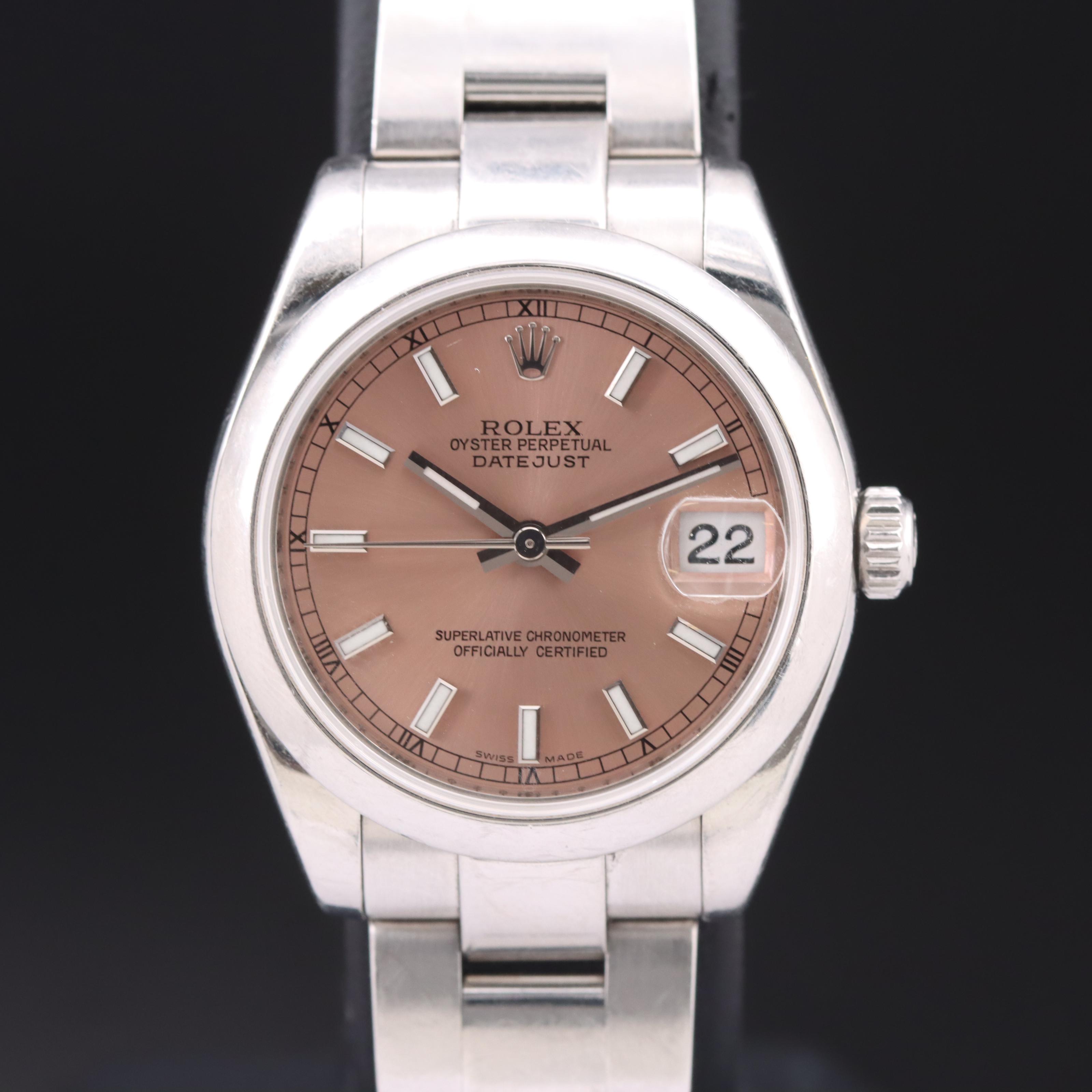 2006 Rolex Oyster Perpetual Datejust Watch