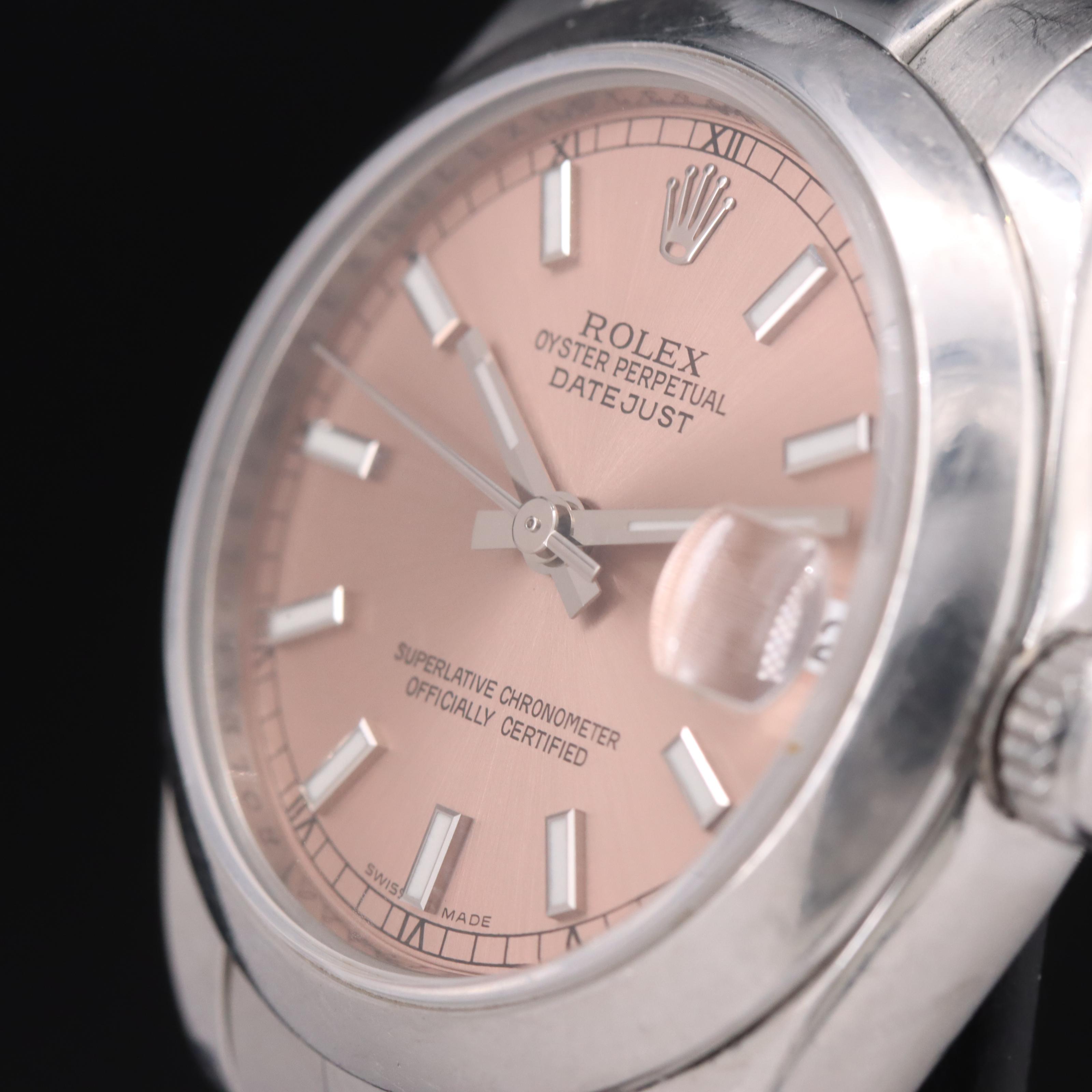 2006 Rolex Oyster Perpetual Datejust Watch