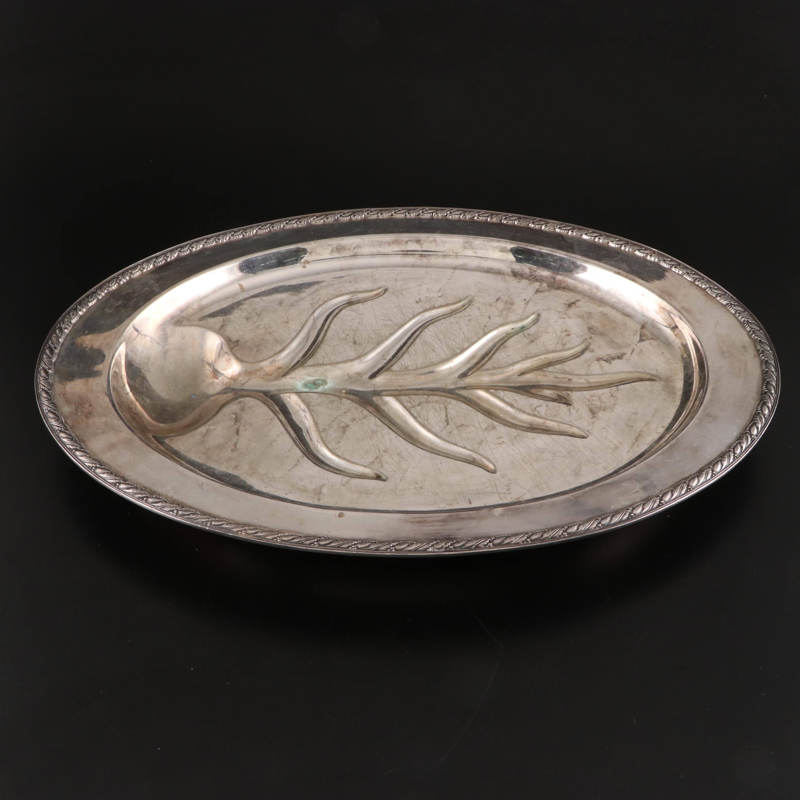 Silver Plate Trays and Serveware