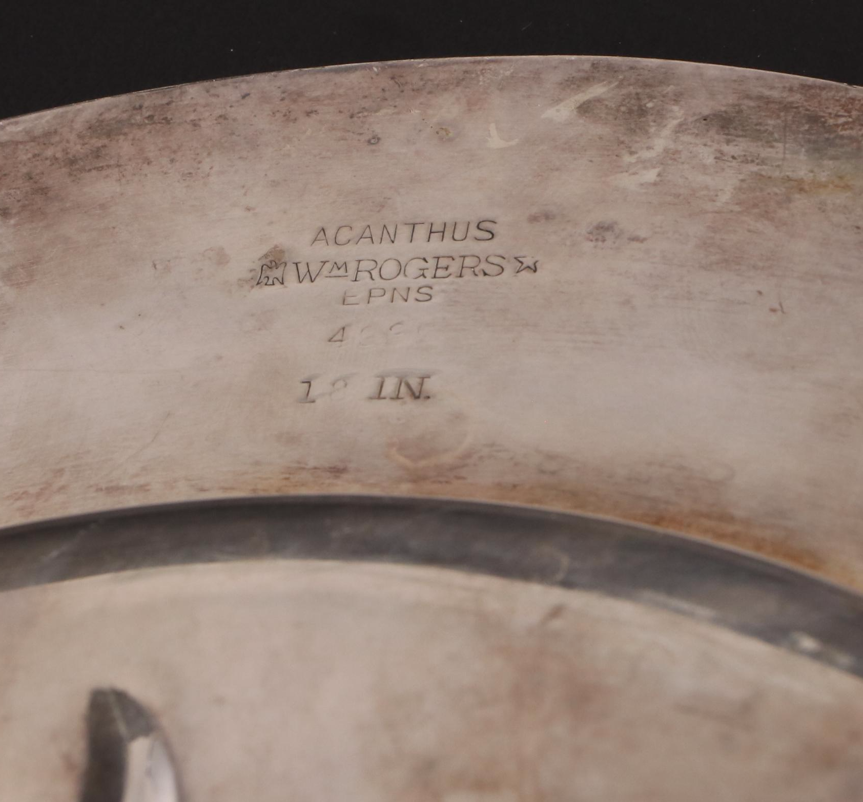 Silver Plate Trays and Serveware