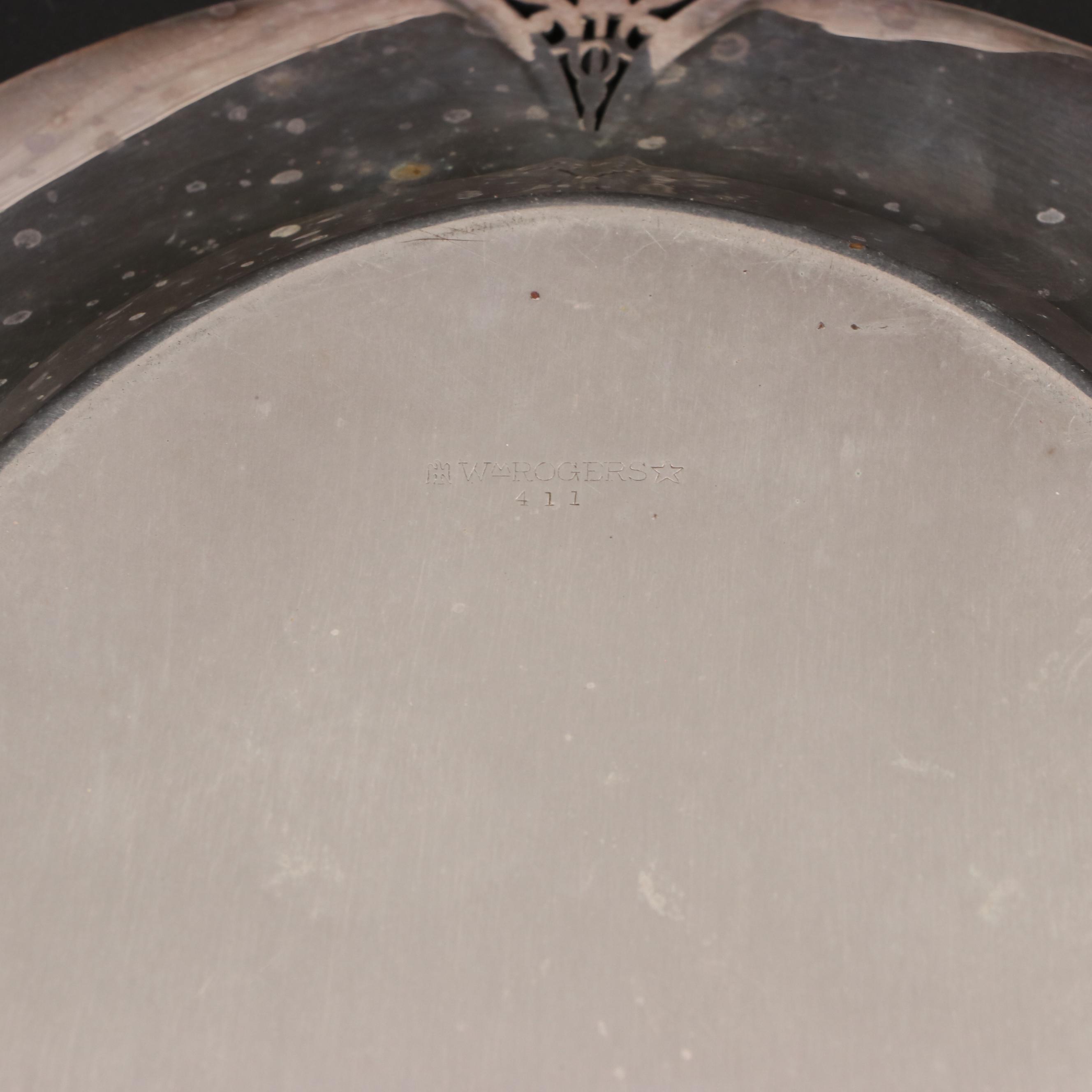 Silver Plate Trays and Serveware