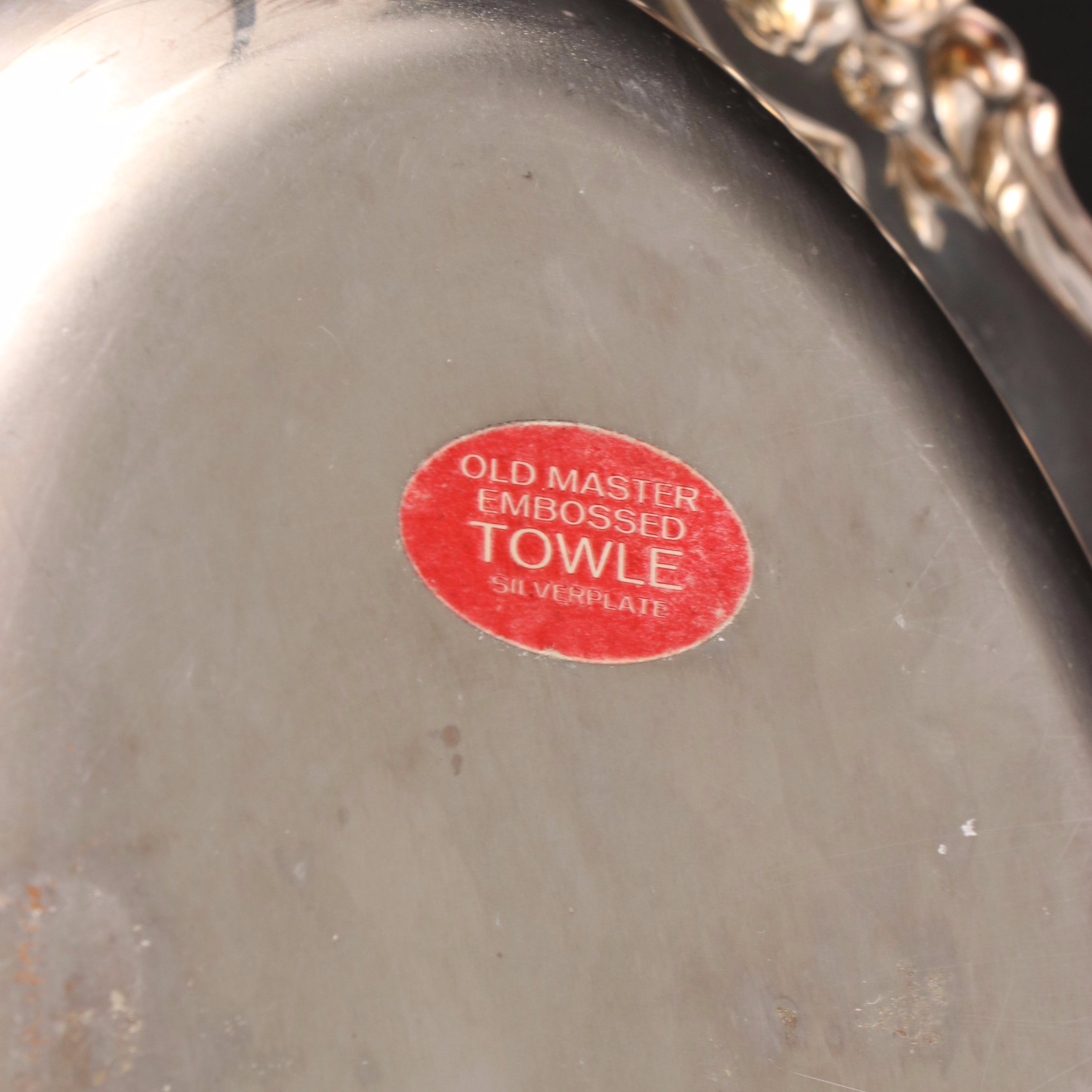 Silver Plate Trays and Serveware