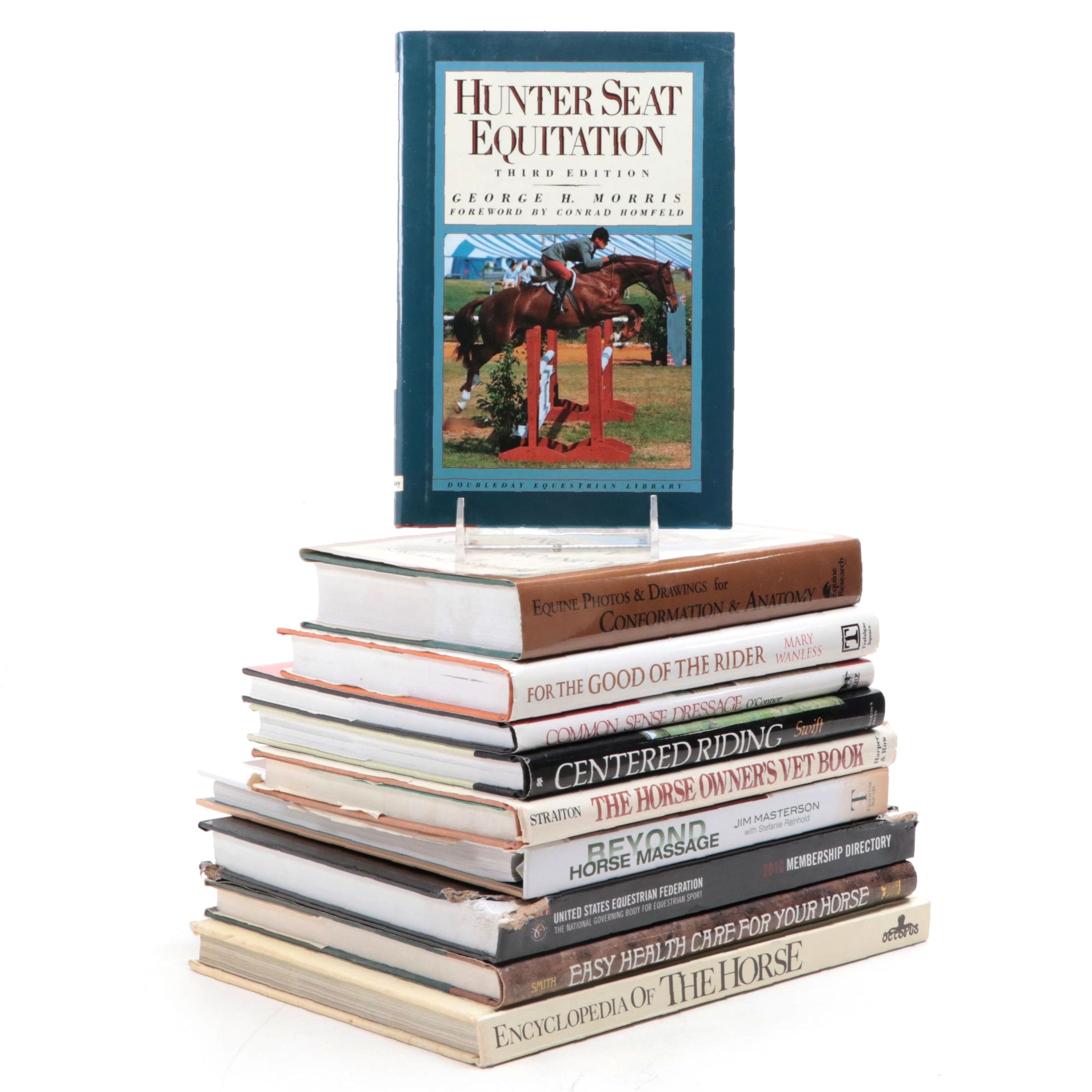 First Edition "Centered Riding" by Sally Swift and More Equine Books