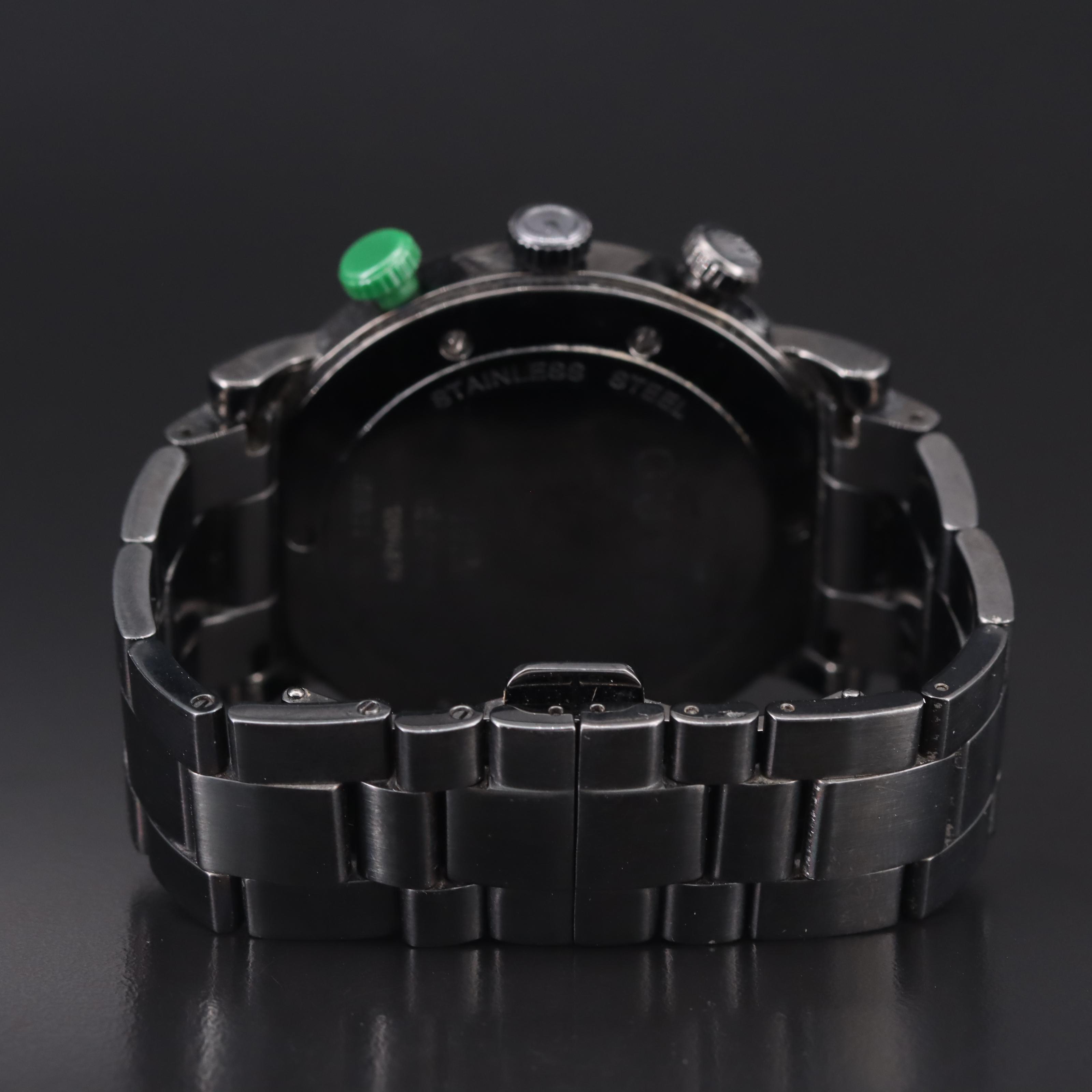 Gucci PVD Stainless Steel Chronograph Watch