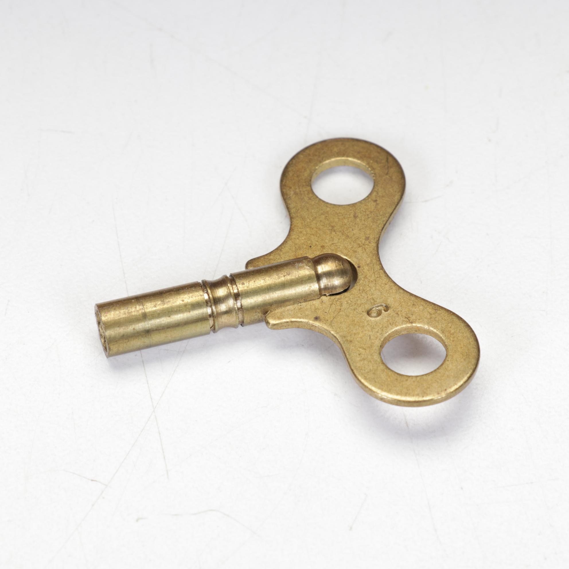 Brass Eagle Pediment and Wooden Mantel Clock, Late 19th to Early 20th Century