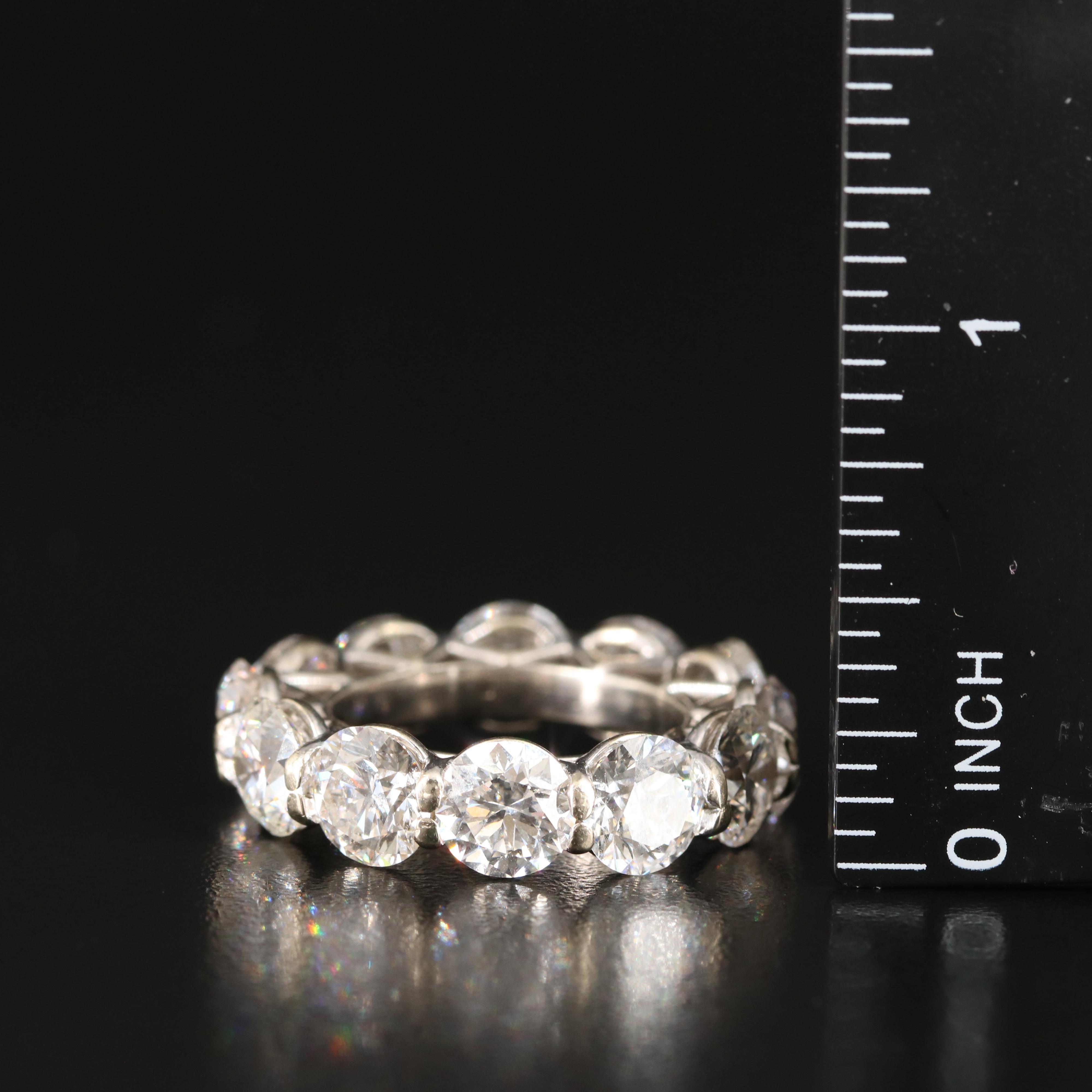 14K 13.35 CTW Lab Grown Diamond Eternity Band