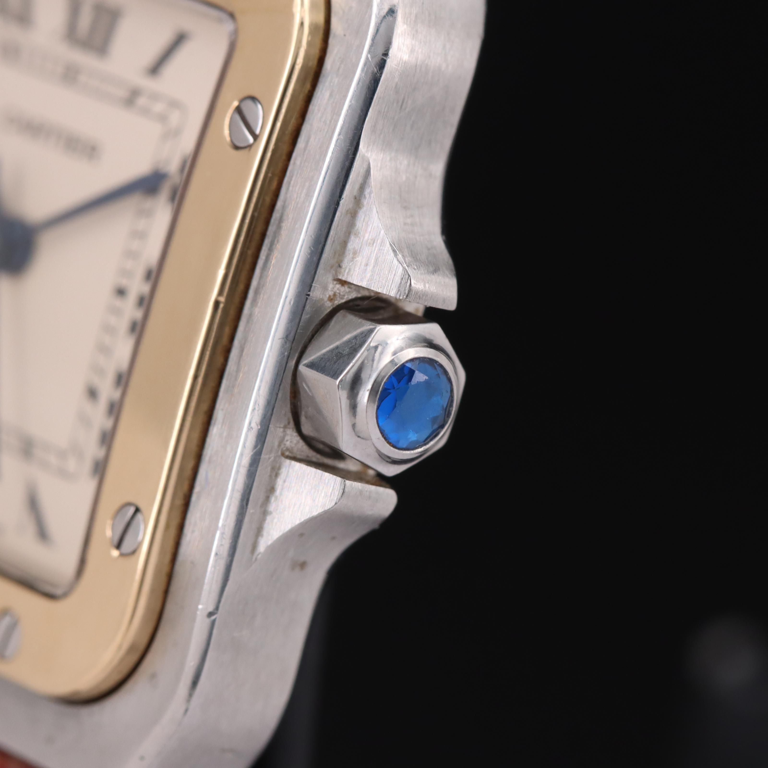 Cartier Santos  18K and Stainless Steel Watch