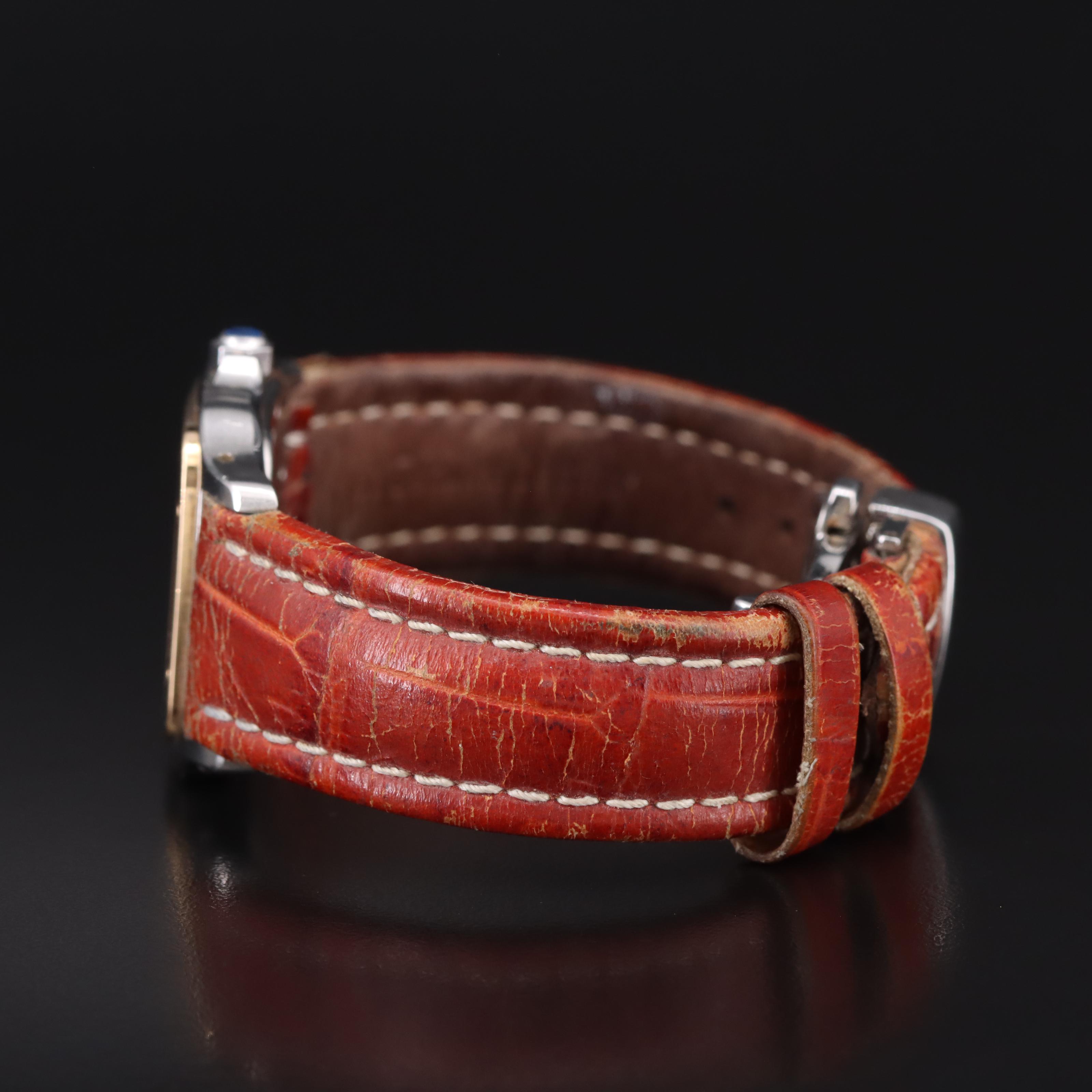 Cartier Santos  18K and Stainless Steel Watch