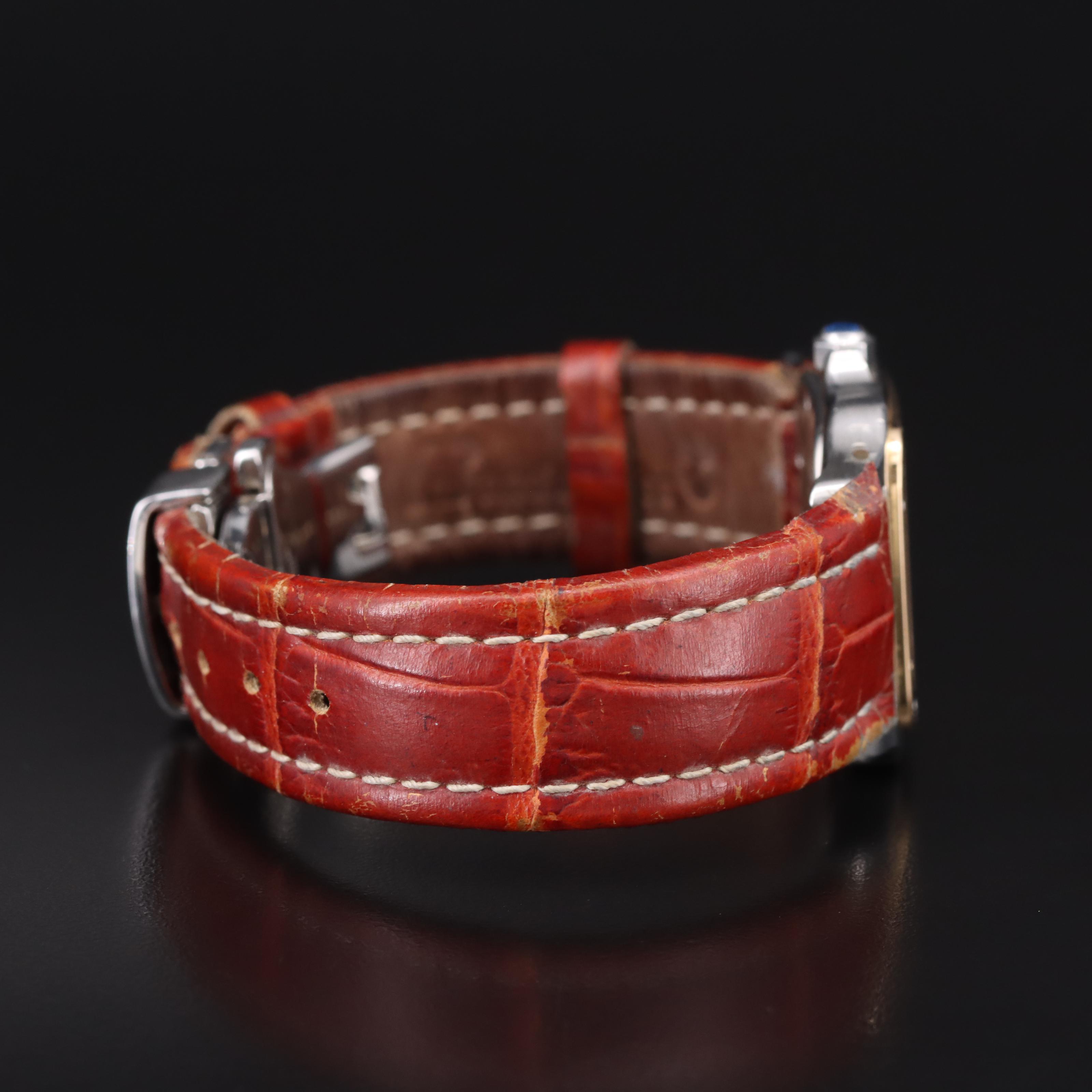 Cartier Santos  18K and Stainless Steel Watch