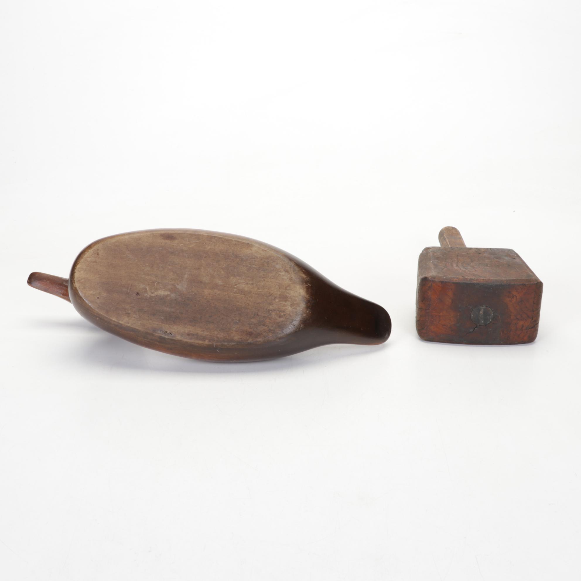 McCoy Teapot, Gatco Brass Spray Can, Glazed Stoneware Crocks, Jugs, and More