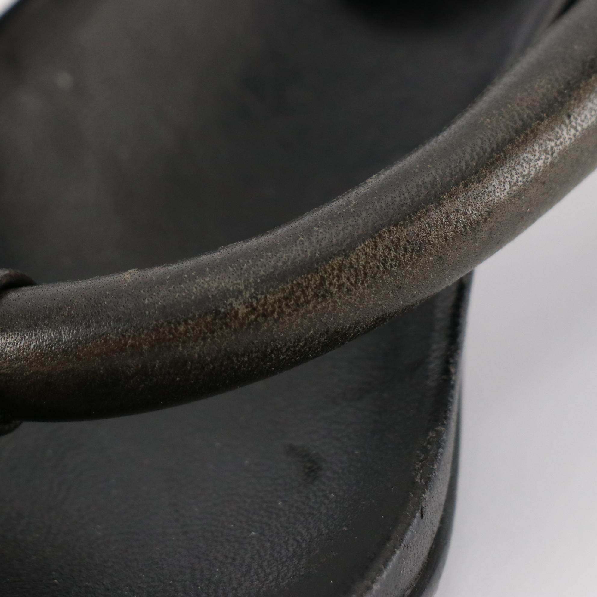 Prada Heeled Sandals in Black Leather