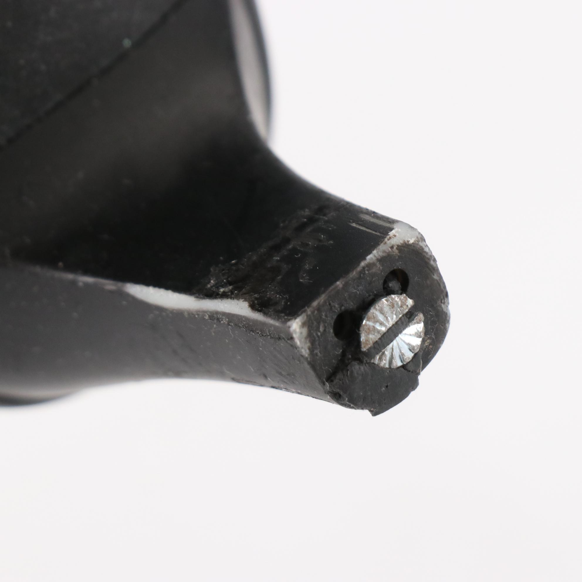 Prada Heeled Sandals in Black Leather