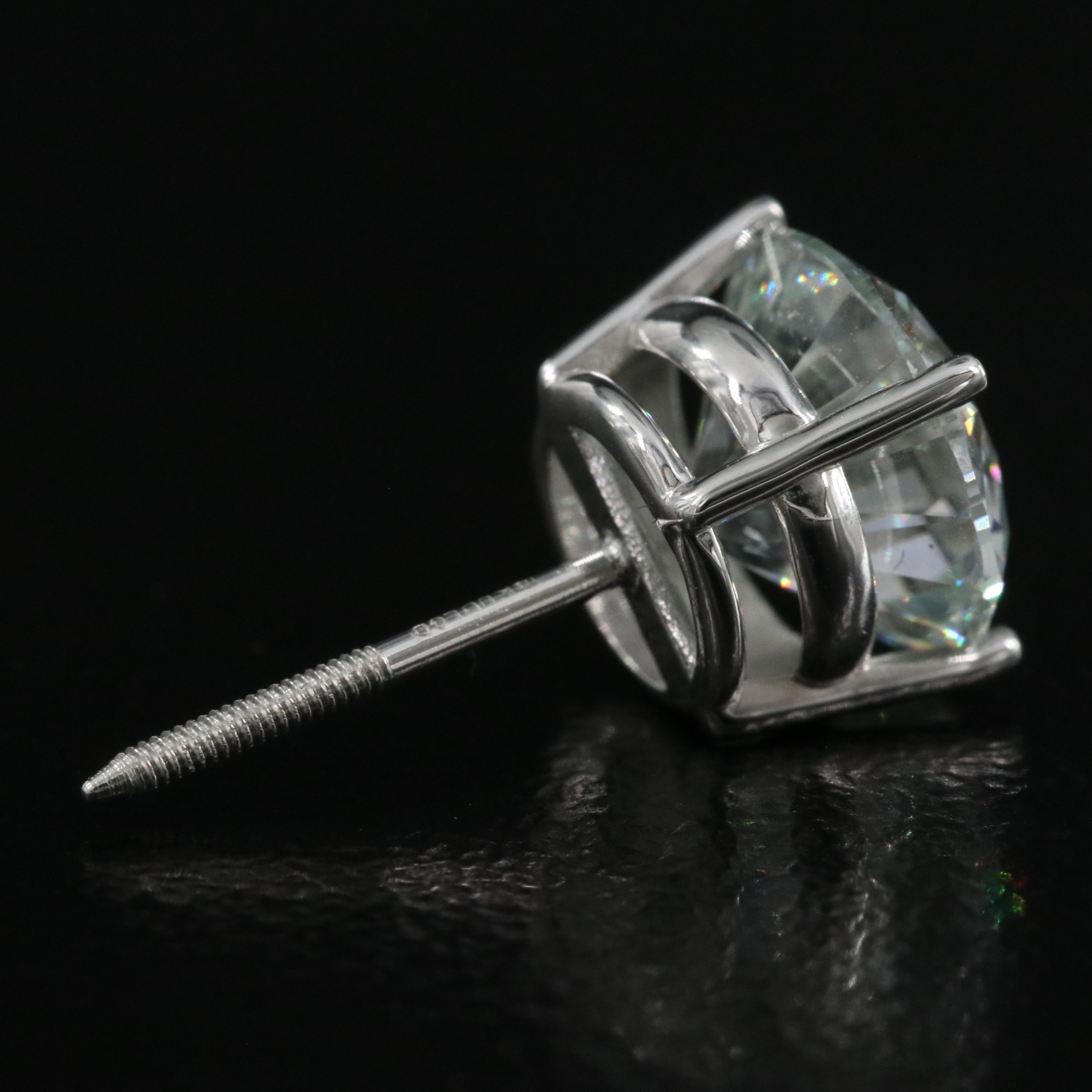 14K 2.90 CTW Lab Grown Diamond Stud Earrings