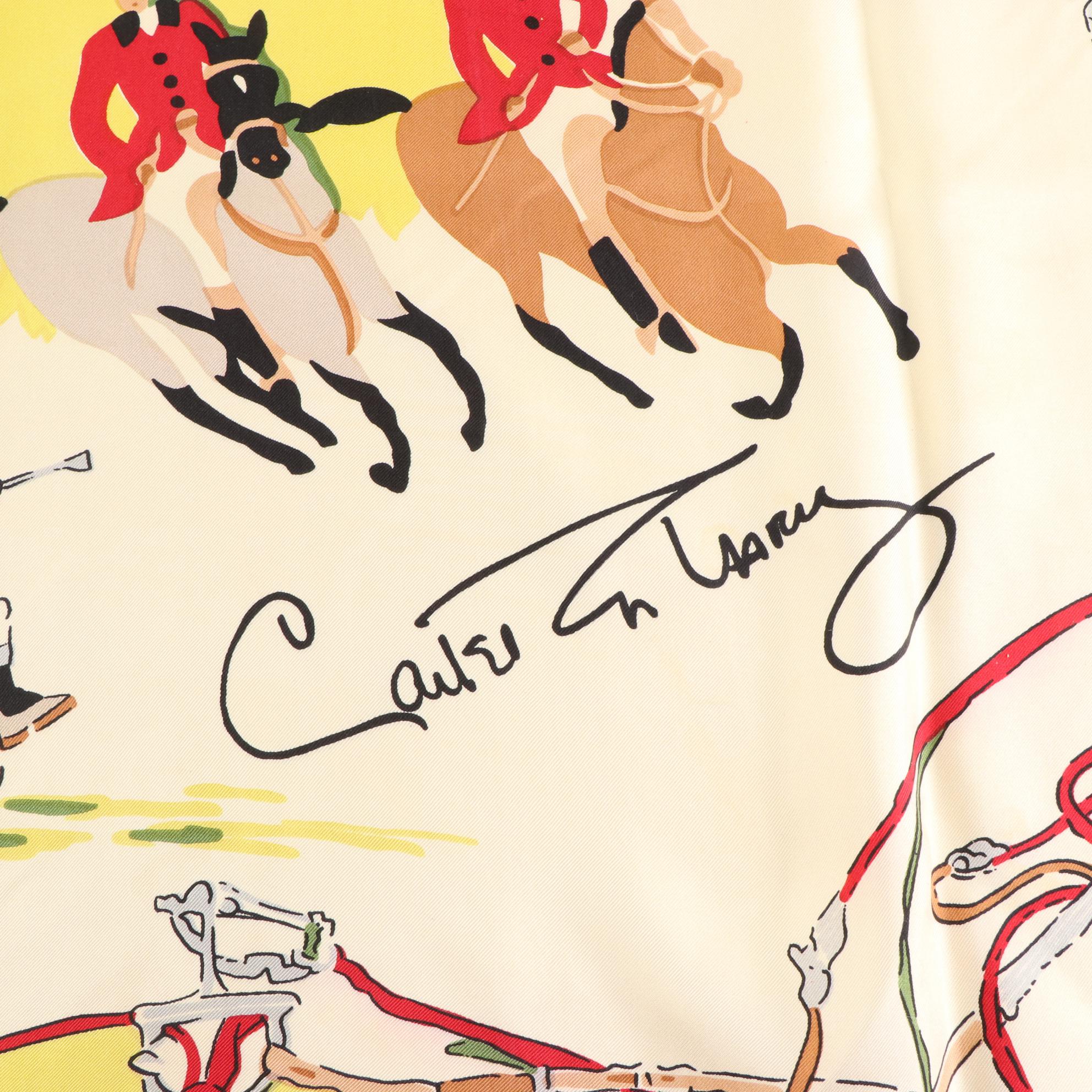 Ralph Lauren Equestrian and Dog Lightweight Scarves with Other Equestrian Scarf