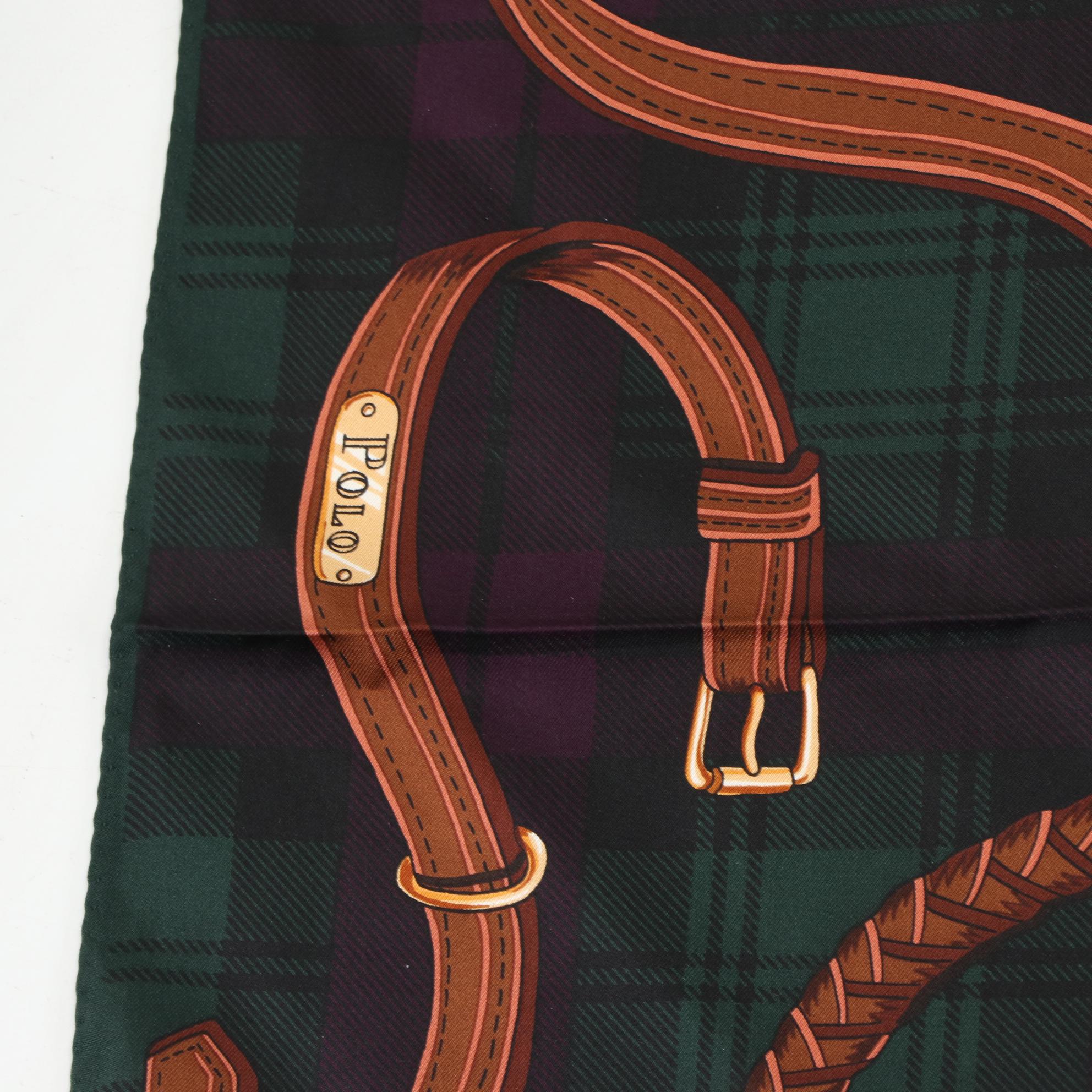 Ralph Lauren Equestrian and Dog Lightweight Scarves with Other Equestrian Scarf