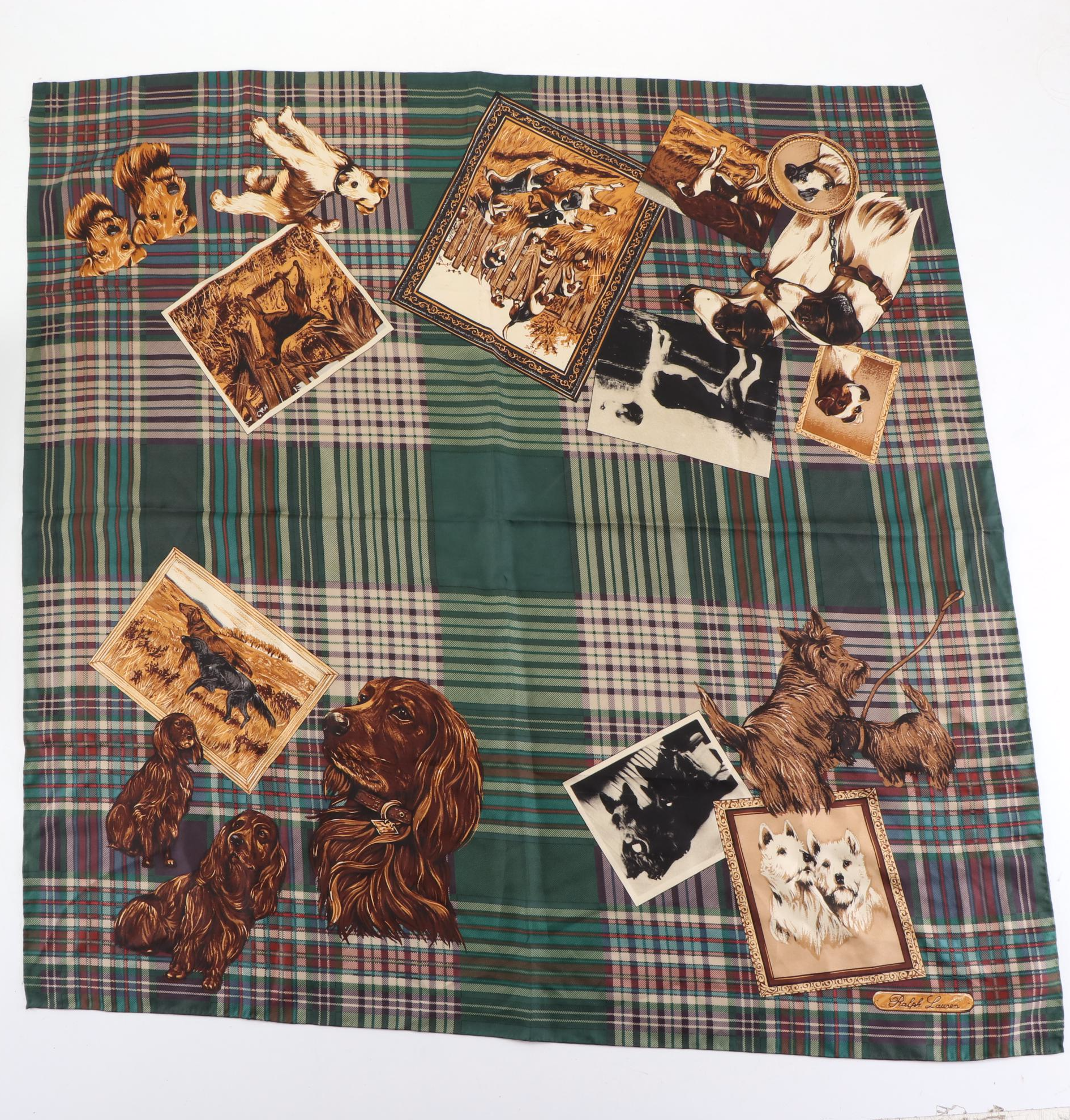 Ralph Lauren Equestrian and Dog Lightweight Scarves with Other Equestrian Scarf