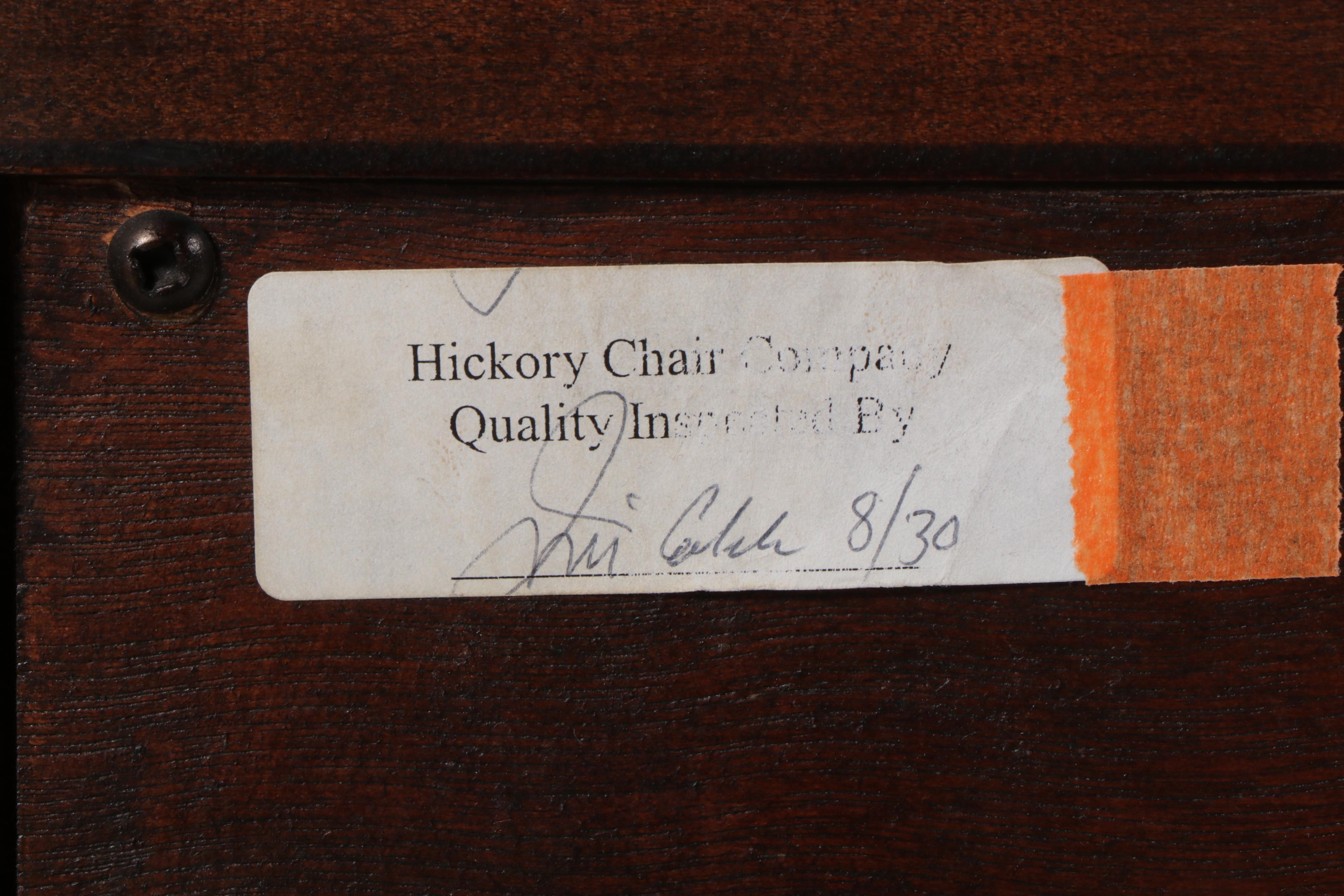 Hickory Chair Empire Style Cherrywood Seven-Drawer Chest