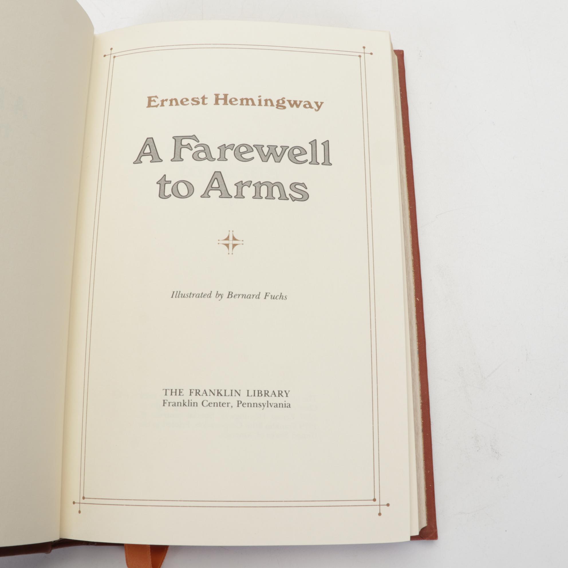 Franklin Library Classics Featuring Hemingway, Chekhov, and Ibsen